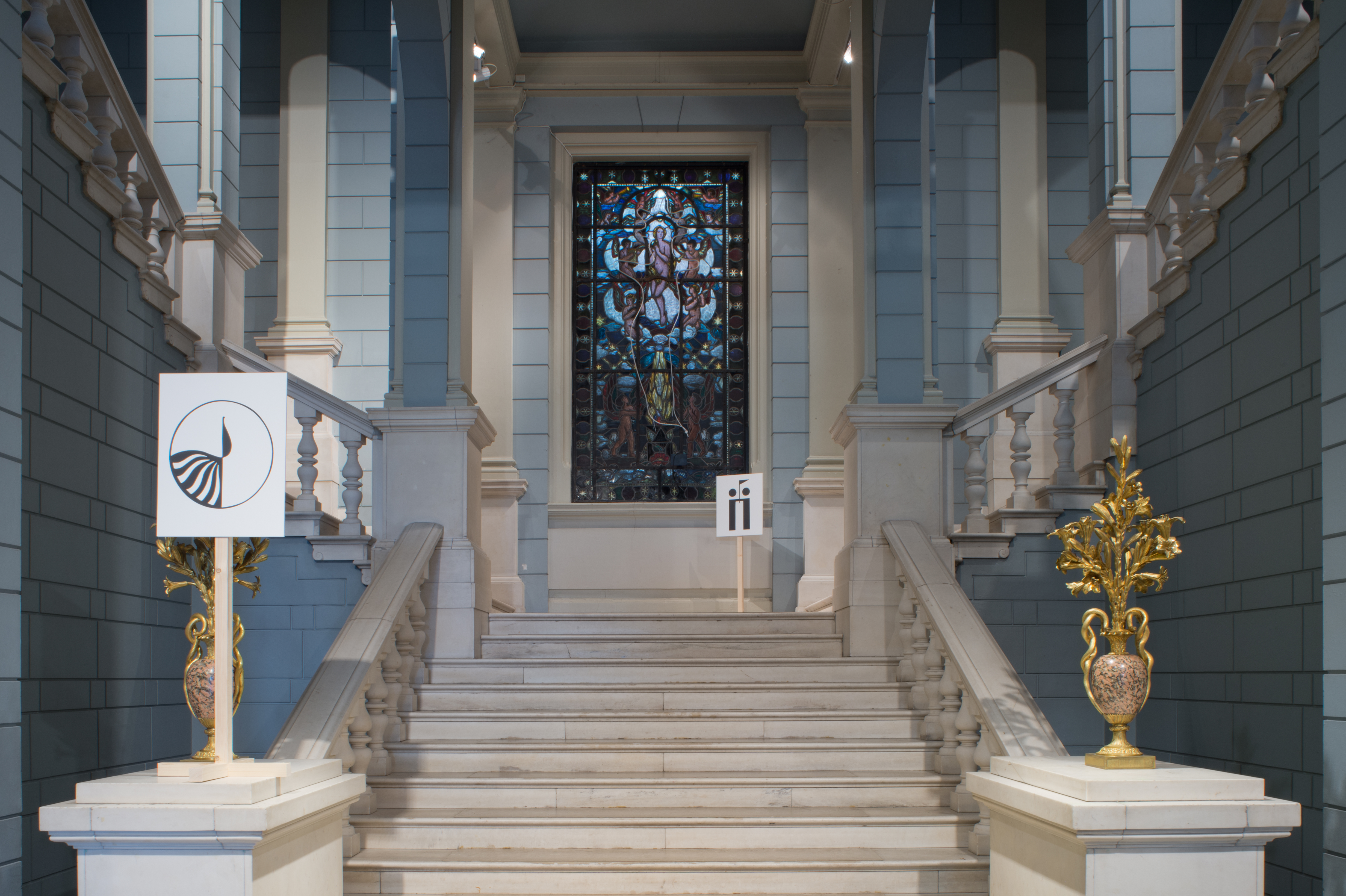 The Institute of Imaginary States, Maxim Spivakov: Marks, installation view at KODE 1 for Bergen Assembly 2013. Photo by Nils Klinger