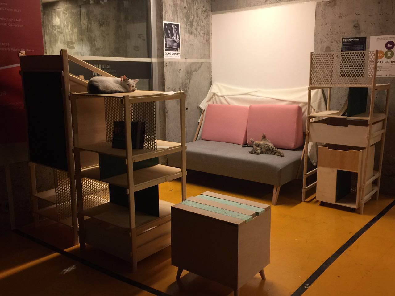 view from faculty exhibition