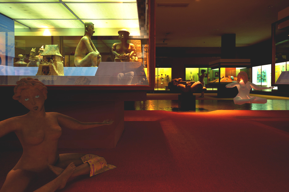 Ritual Deformation, 2006, 50 in. x 72 in., Lambda photographic print, mounted under plexiglass