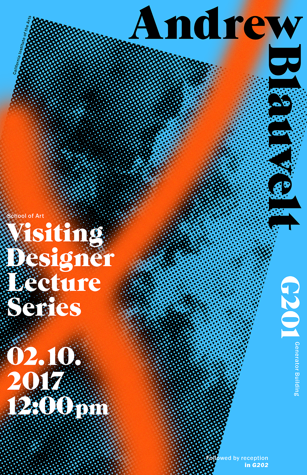 Visiting Designer Lecture: Andrew Blauvelt15 × 23 in, Digital Printing