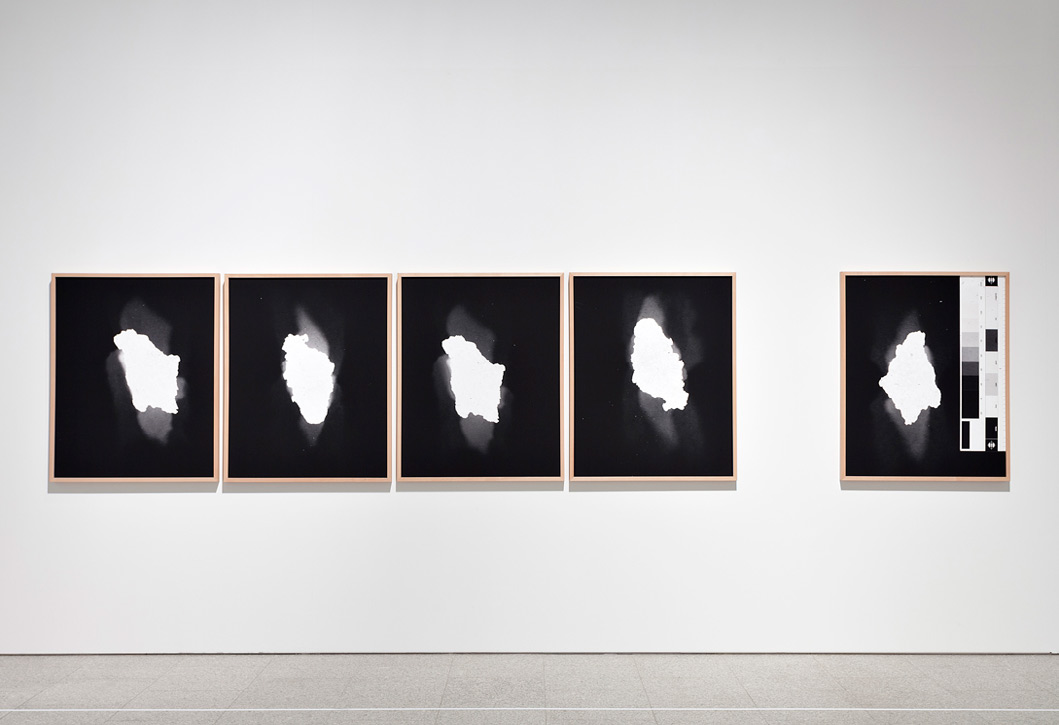 Meteorite I - Microfilm printed on cotton paper 100 x 85 cm each, 3 + 2 A.P, 2014