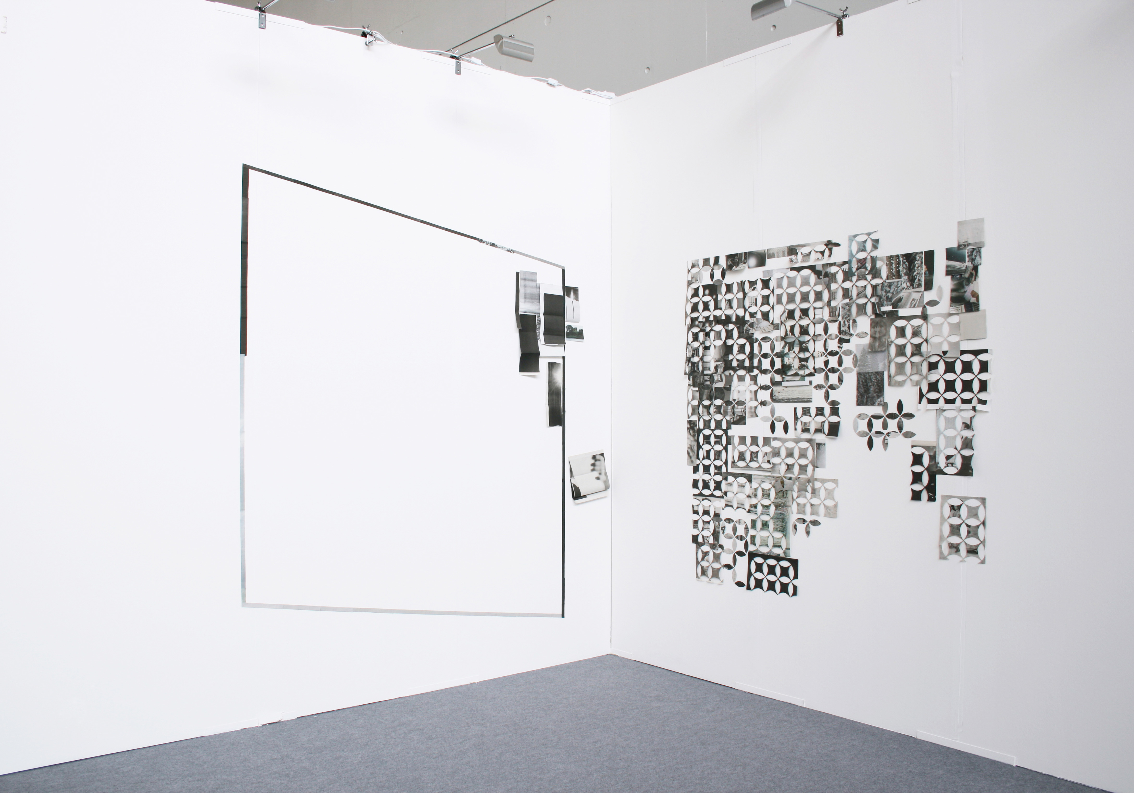 ohne Titel, 2009, Raumansicht