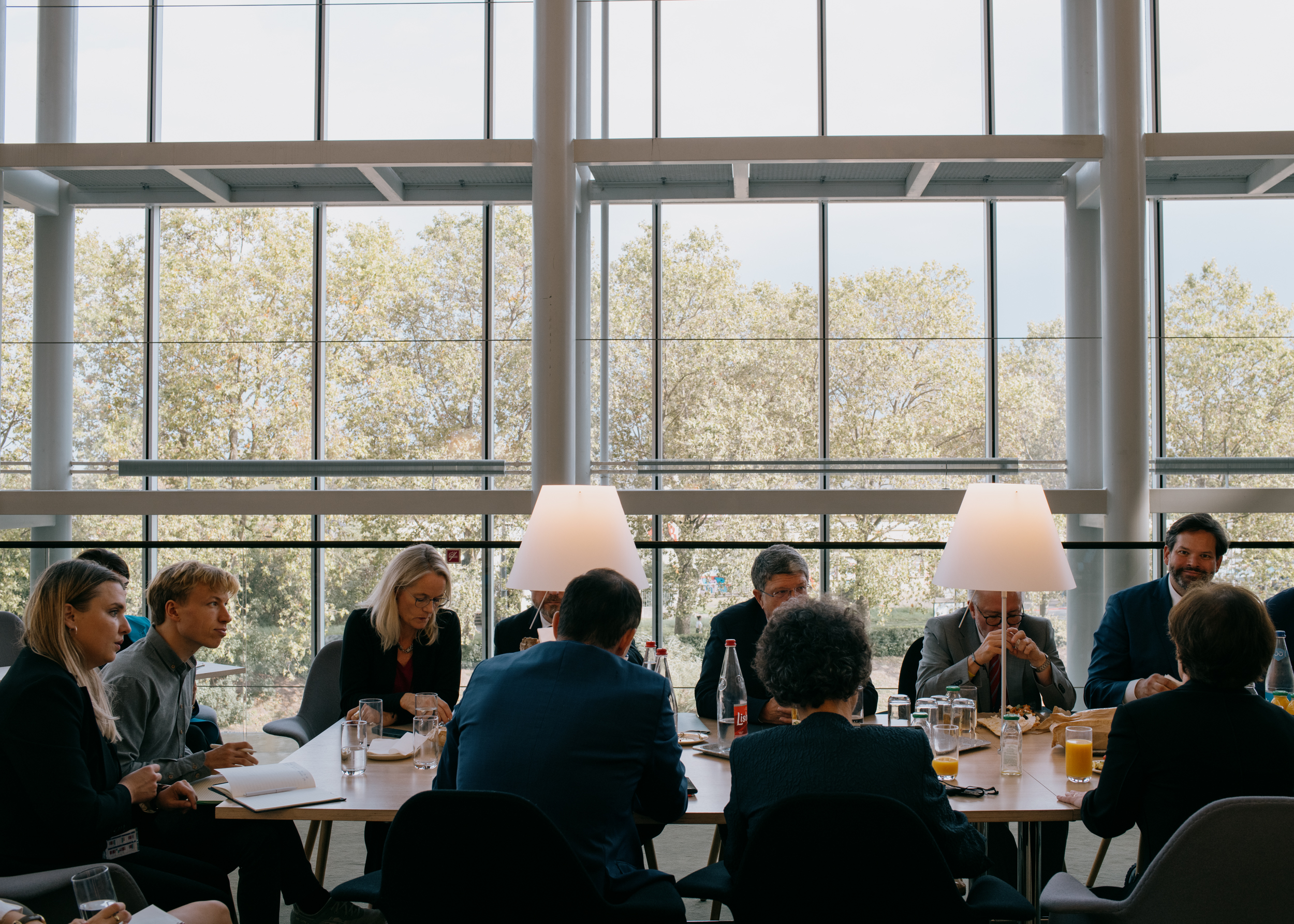 12:30 Working lunch with the Kosovan Foreign Minister  Donika Gervalla-Schwarz