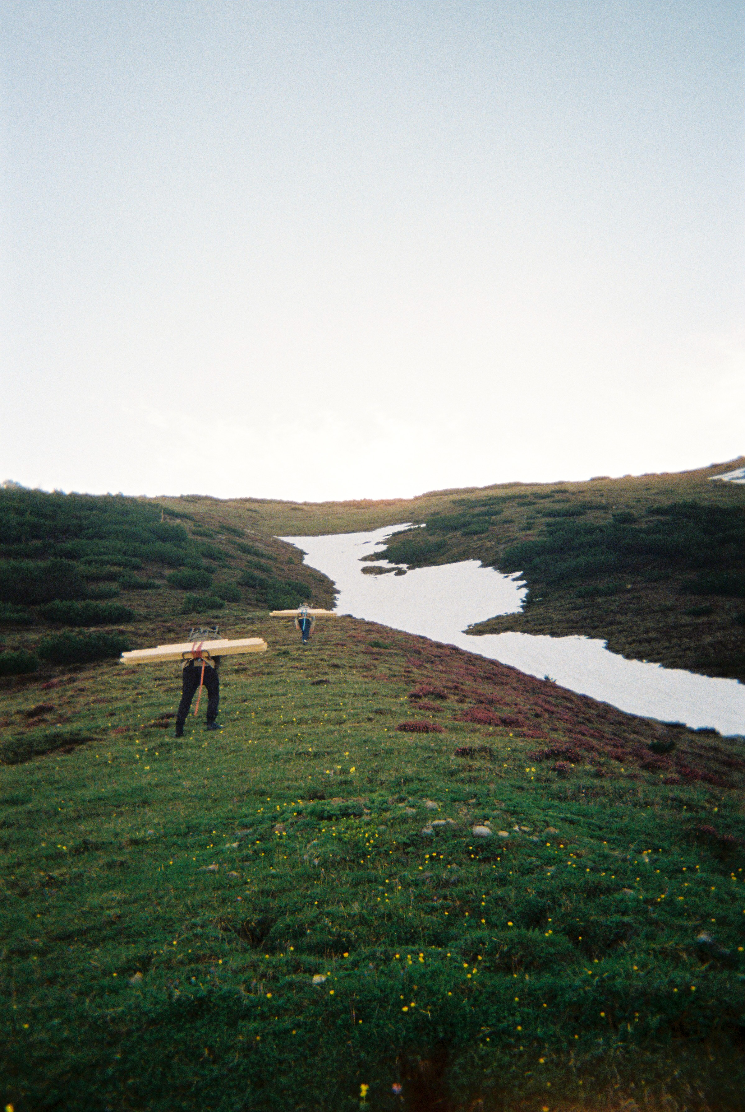 Photographs taken while walking on THE LINE in Liechtenstein by Studio Venice
