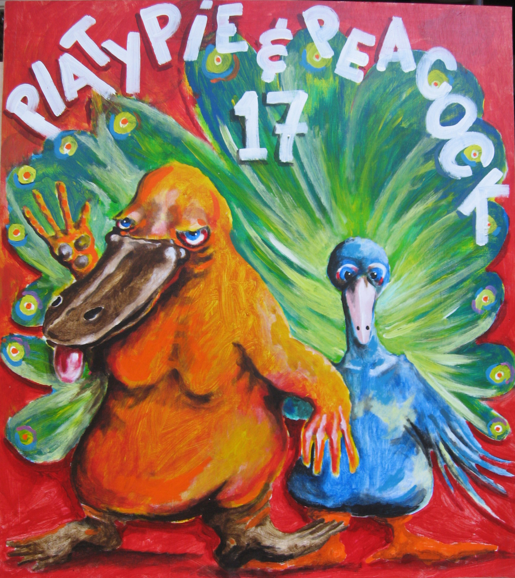  Acrylic on panel – 28” x 24” 