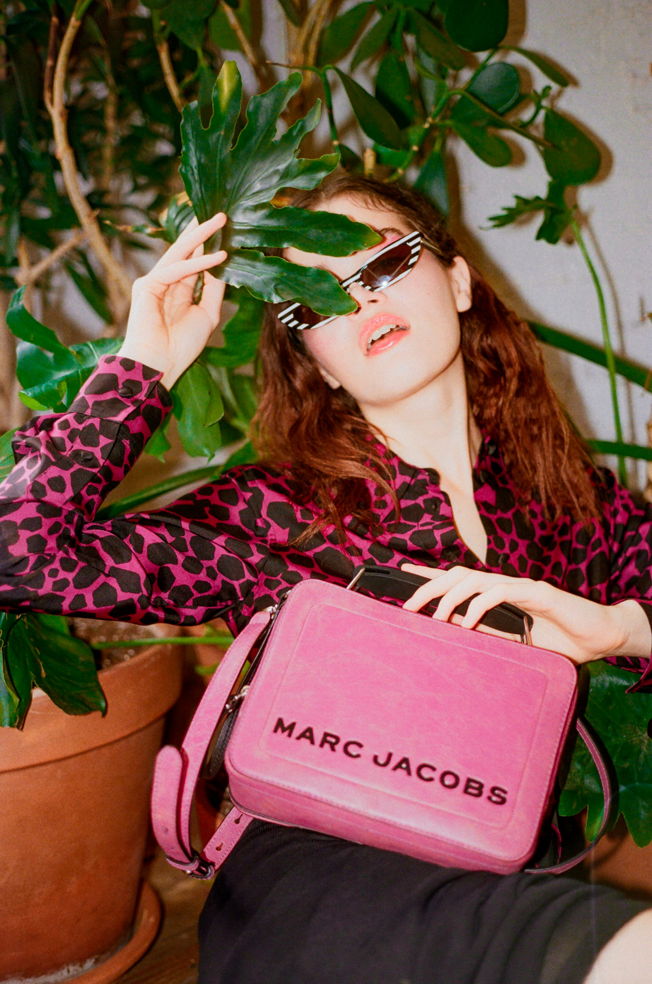 Marc jacobs pink box bag hot sale