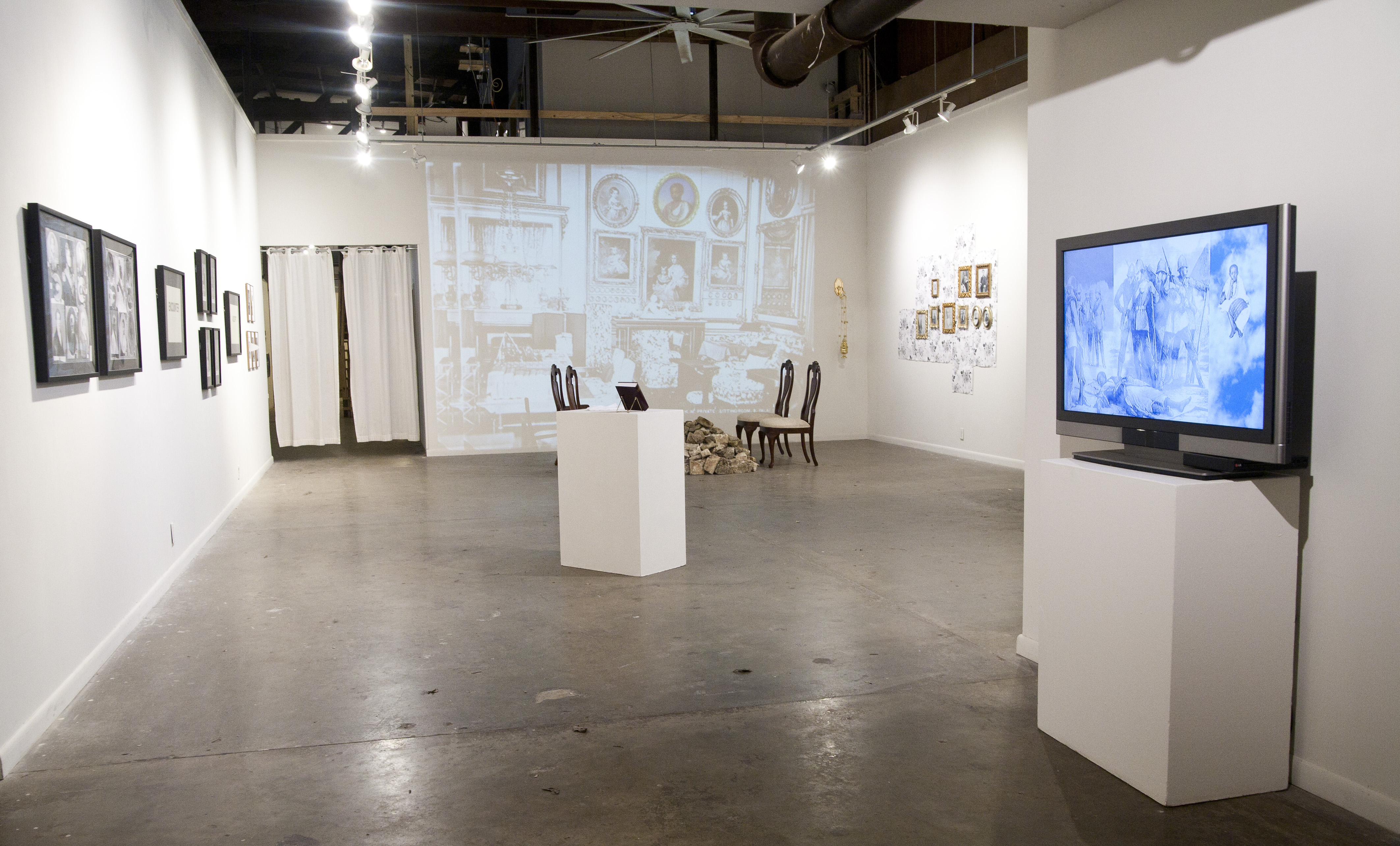 ኣለማየሁ I saw the world exhibition installation image 2016. Photo credit: Rebecca Marino