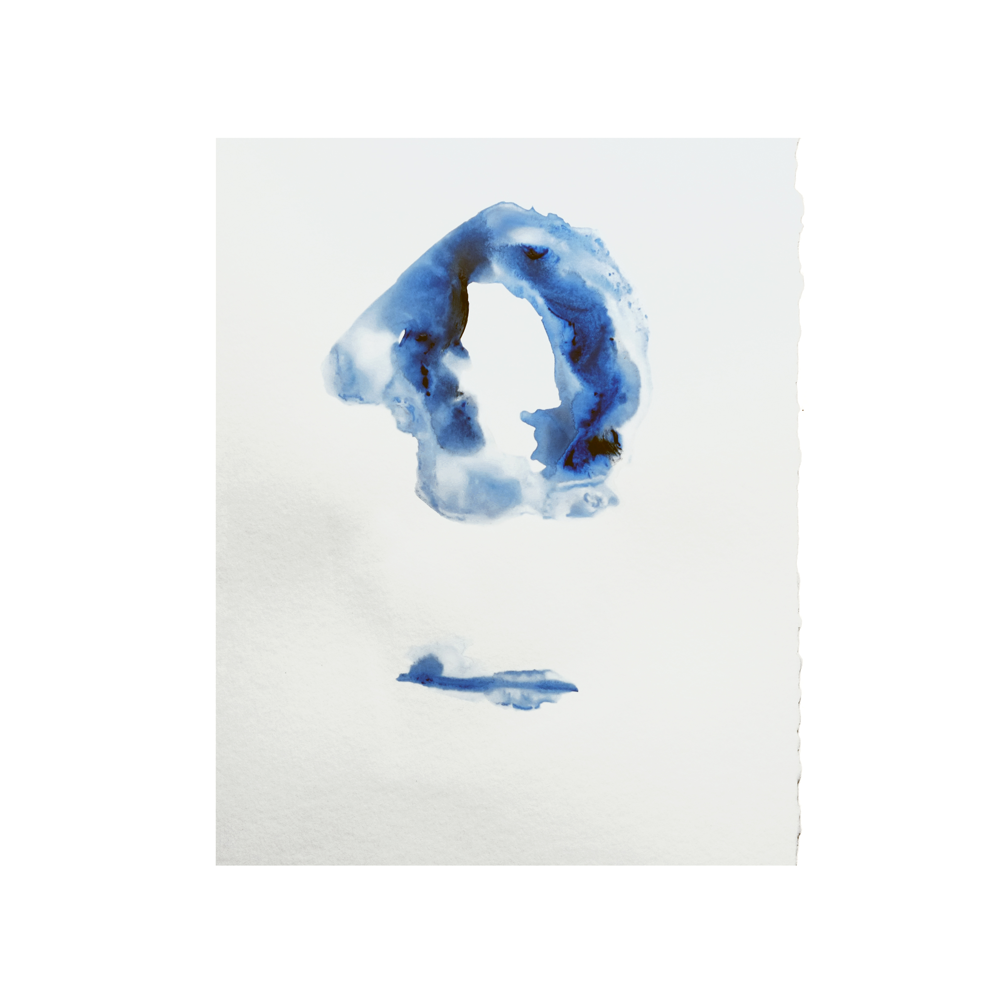 °13, 2015 : Étude d'aquarelle / Watercolor study, 5 x 7 "