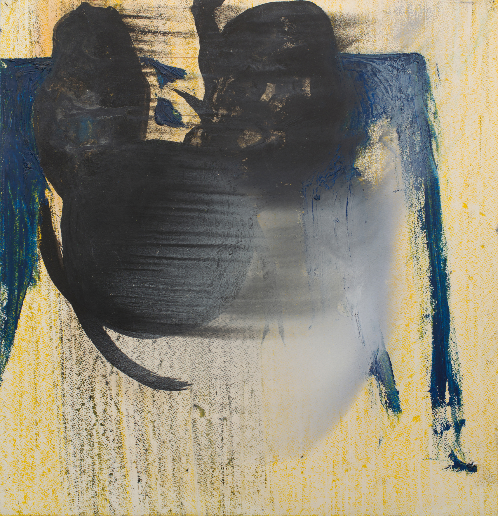 Untitled, 2012, Oil and Pastel on Cotton Paper, 64x56 cm
