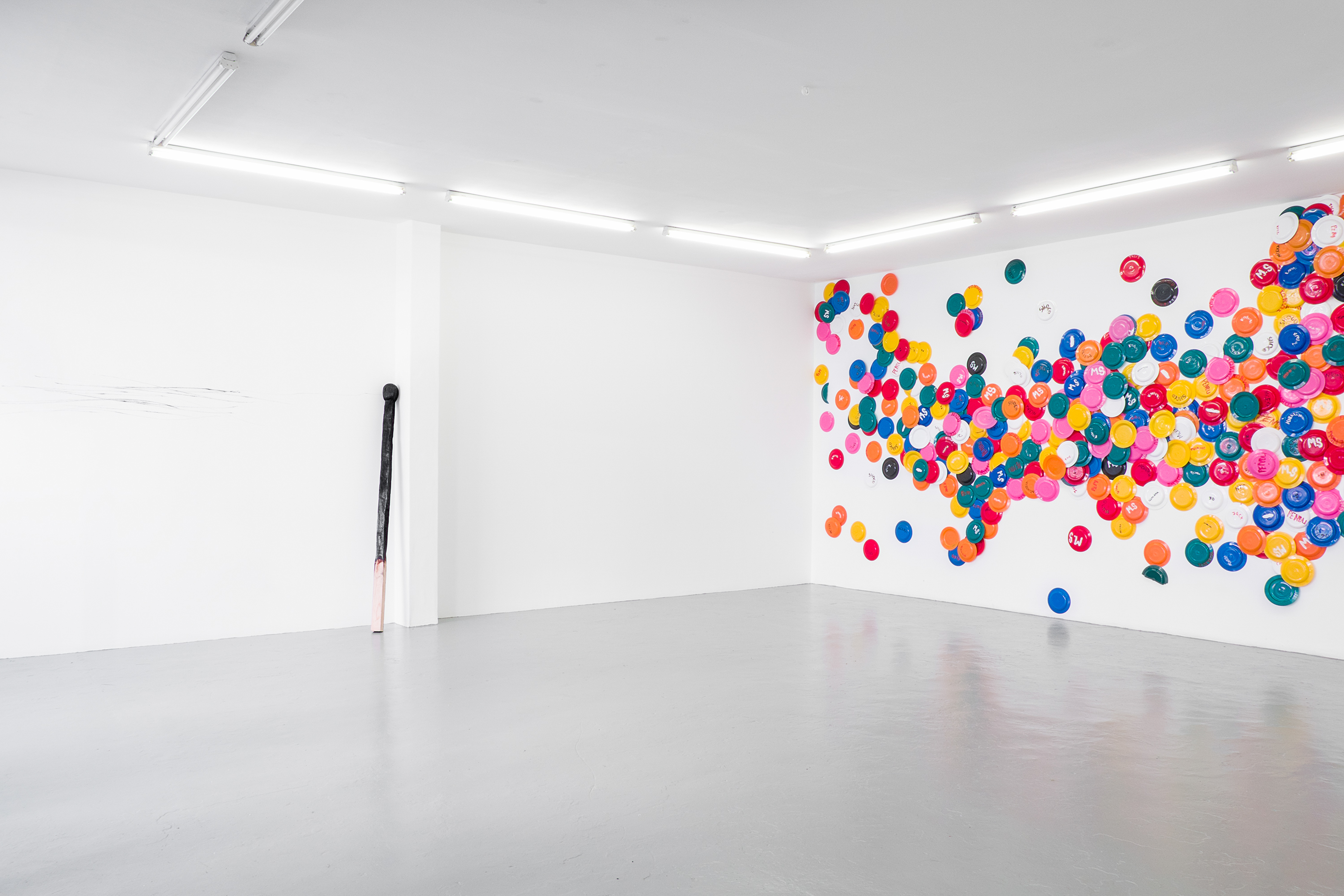 Asemahle Ntlonti, Kukho Isililo Somntu II' (2017) | Installation view at blank projects, Cape Town
