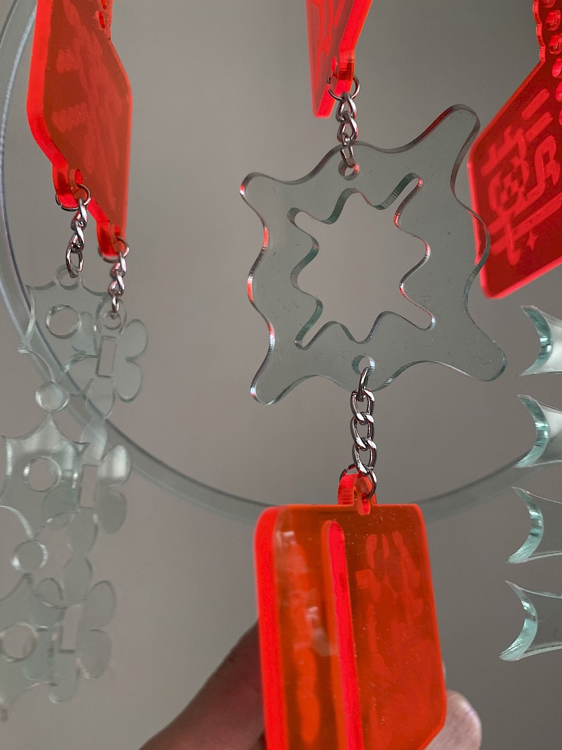 "It&rsquo;s a Day to Wear your Heart on your Sleeve" accessory design, 2021