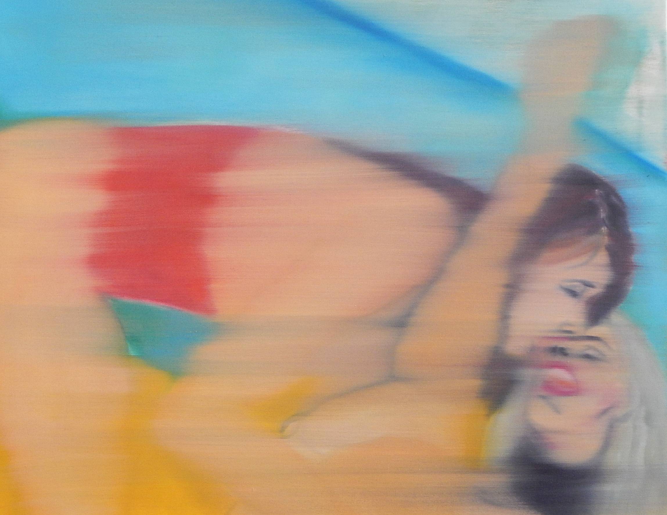 Pool, Oil on canvas, 70x90 cm, 2020