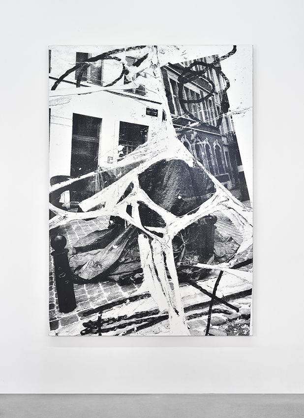 ANECDOTE4 2020 screenprint on linen 200x140