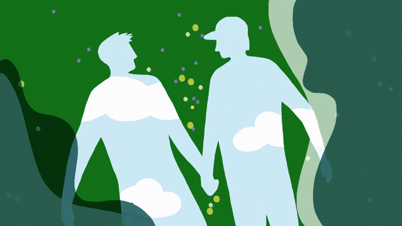 Geh' deinen Weg!Illustrationen, Infografik, Layout