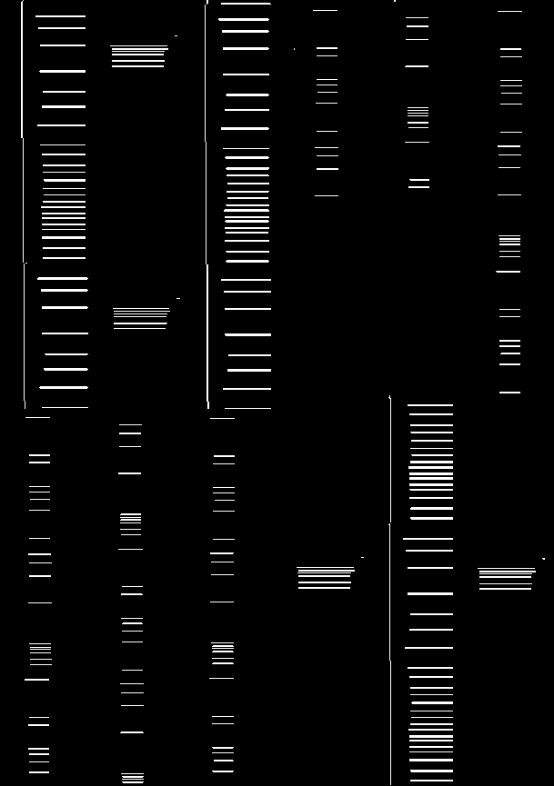 "Bar Codes / 39" Giclée fine art prints on Hahnemühle Watercolour paper / Variable dimensions / Edition of 6