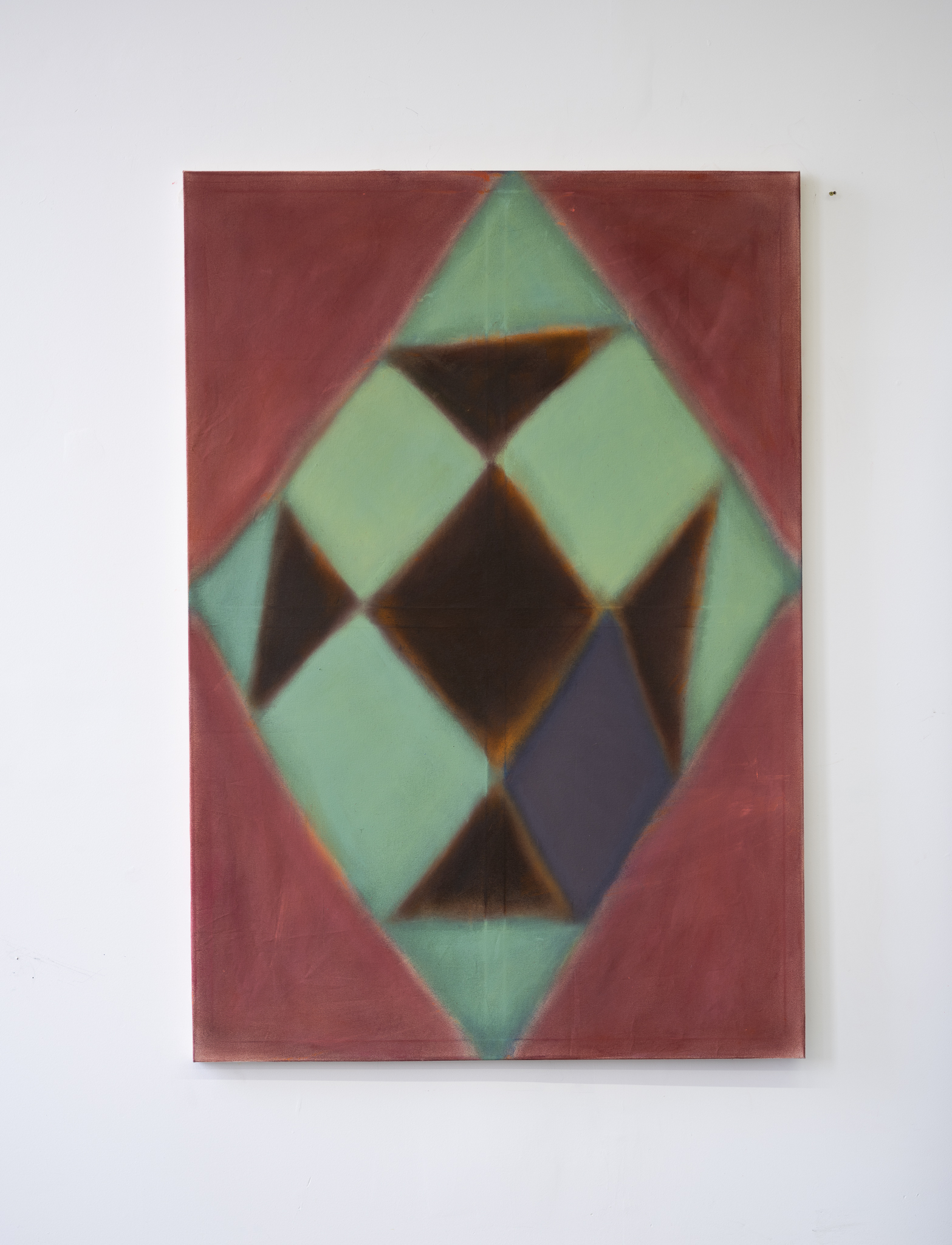 end times and early mornings, 48x66, oil on canvas