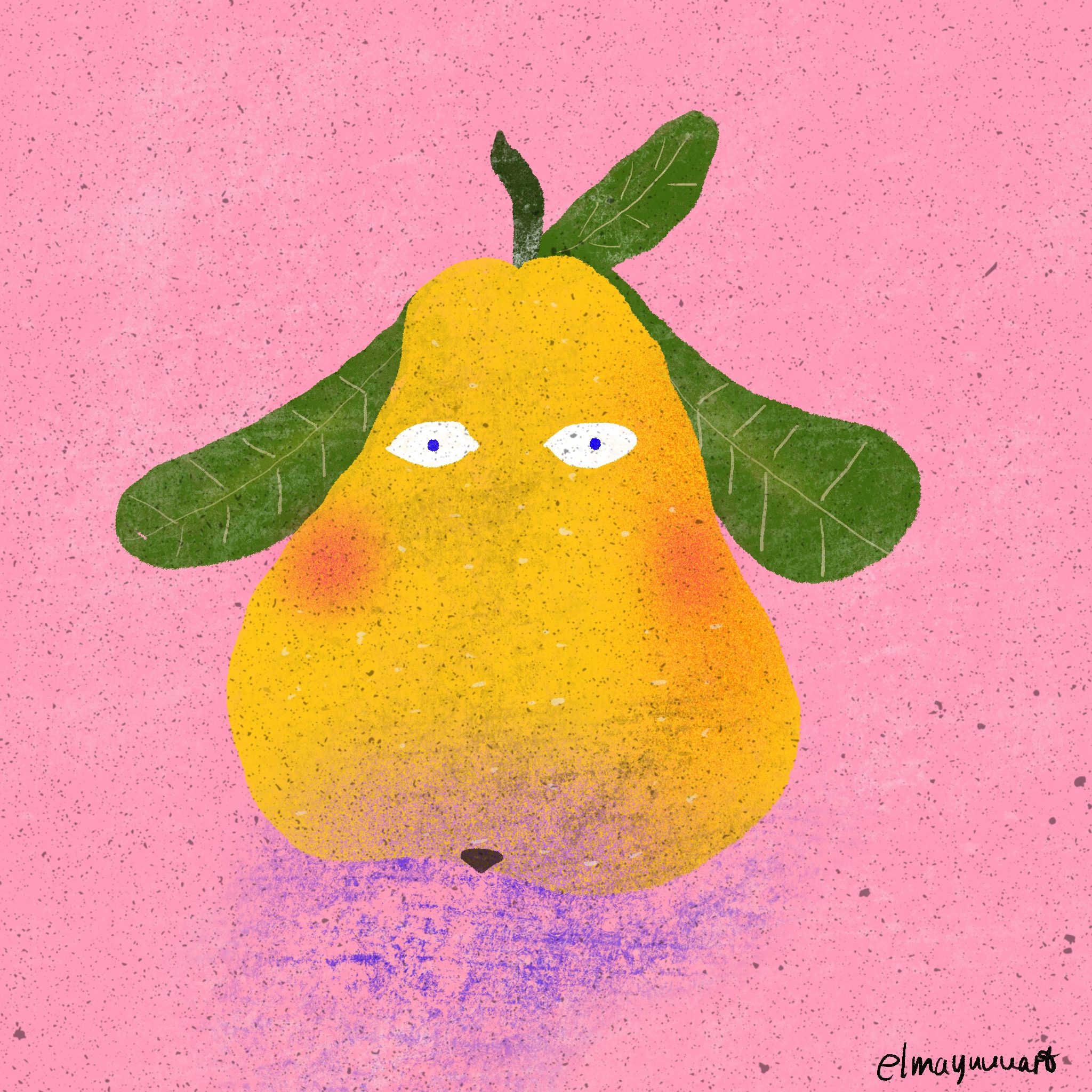 Who am I? Pear or a dog? Or something else?