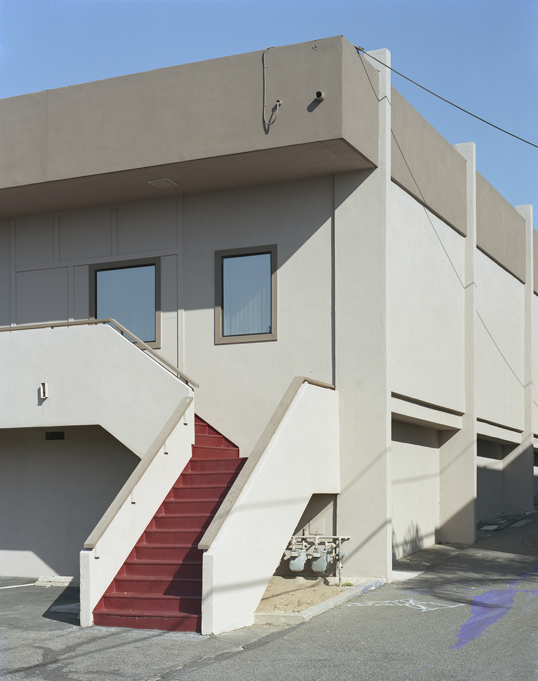 untitled (red stairs), 2015