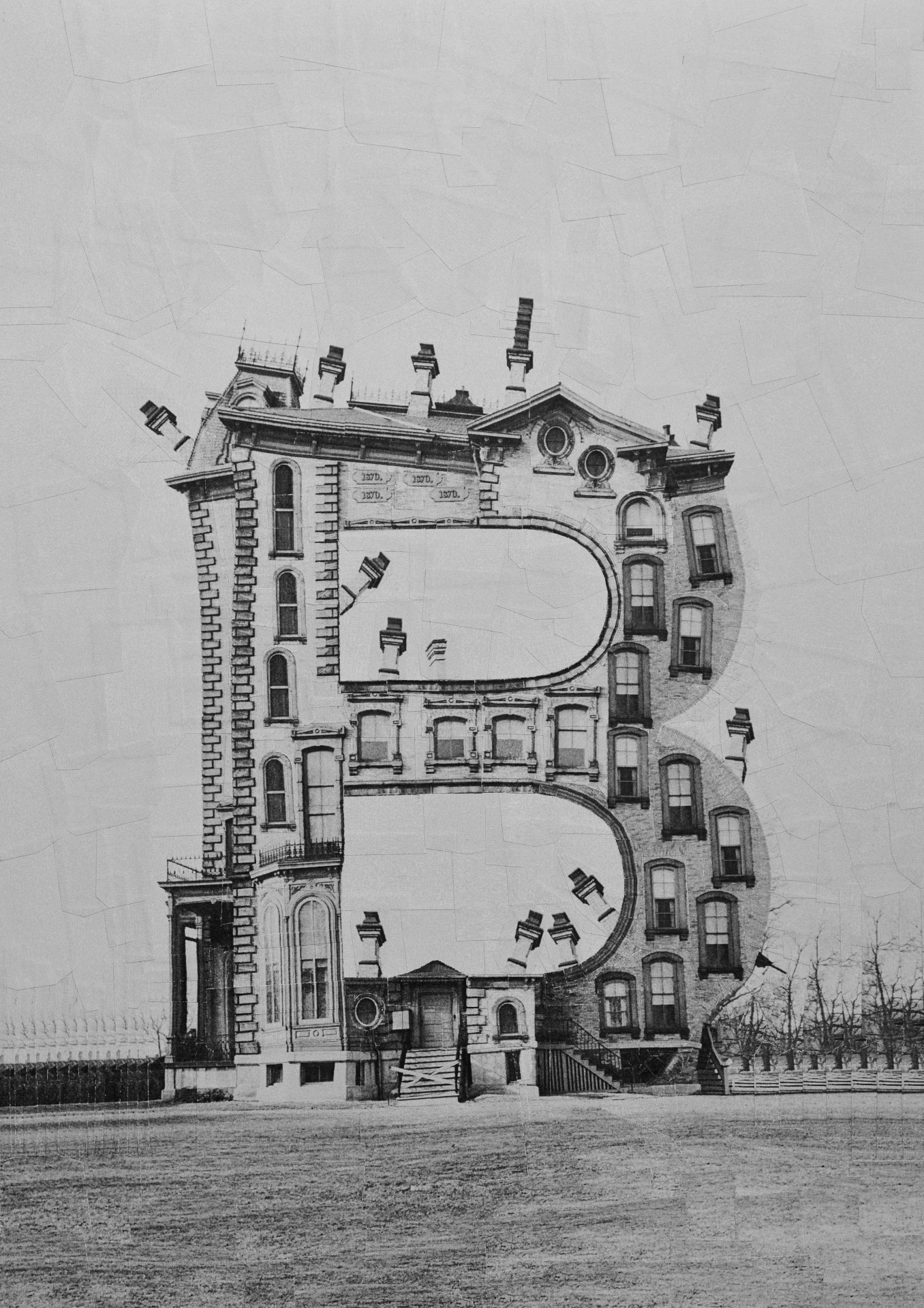 B from a B C D, 2016, 8.2 x 11.6 inches