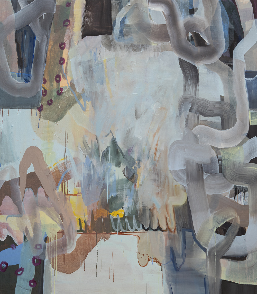 바다유령 Marine Ghost, 2018, Oil on jute, 160x140cm