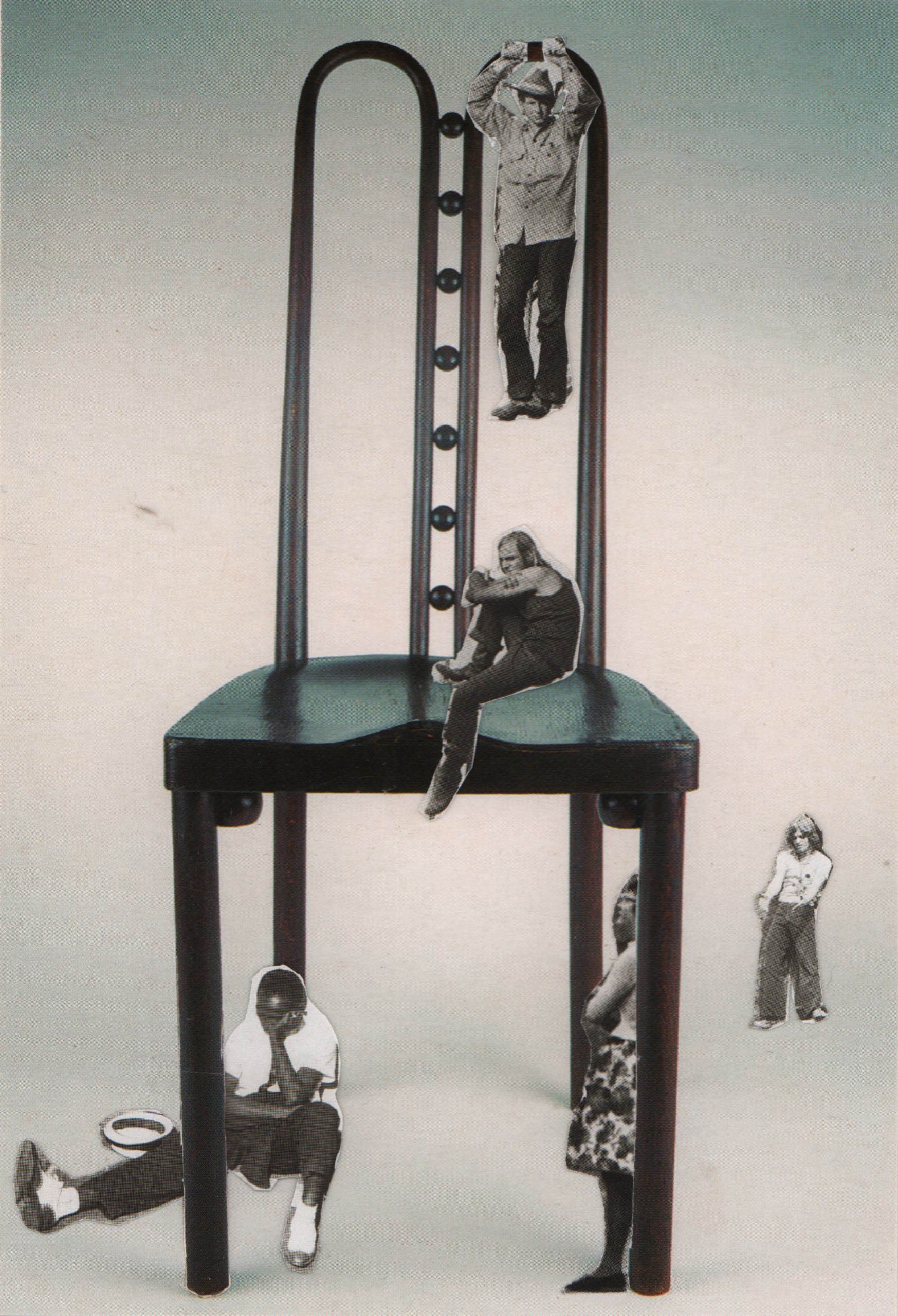 Waiting, 2016, photomontage, 16 x 11 cm