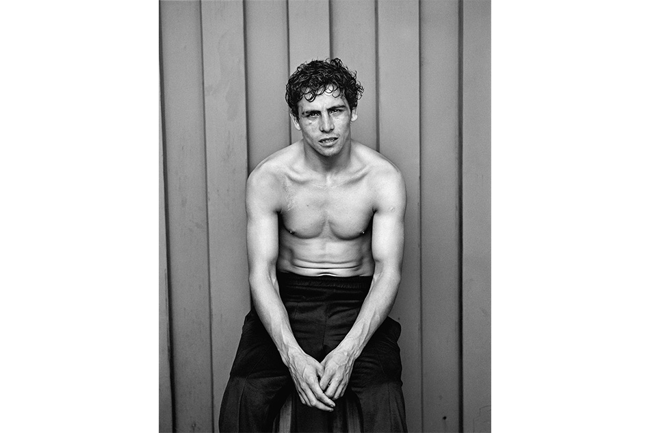 Paz ErrázurizBoxeadores, serie "El combate contra el Ángel", 1987Fotografía60 x 50 cm