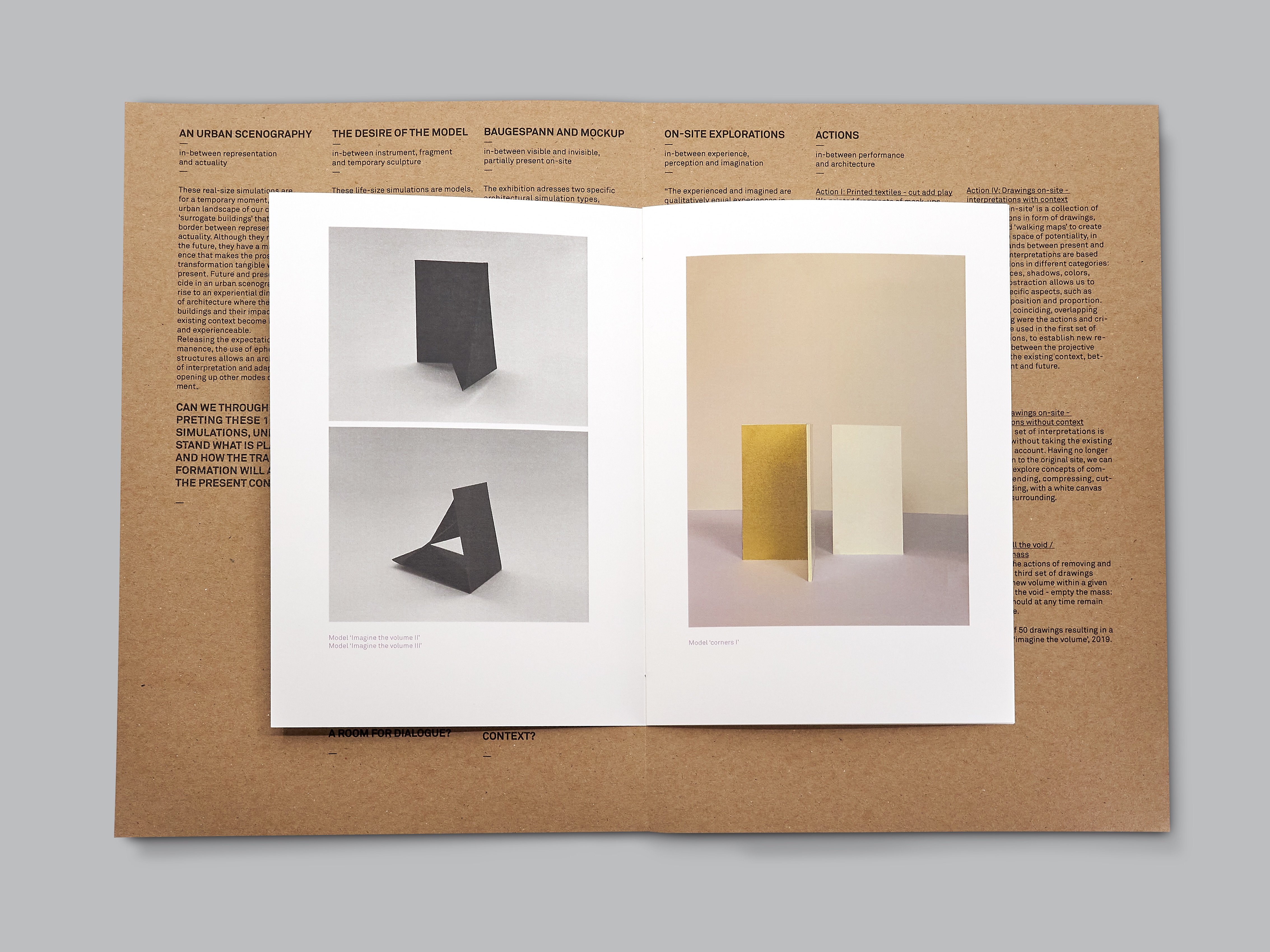 Publication/Exhibition documentation
