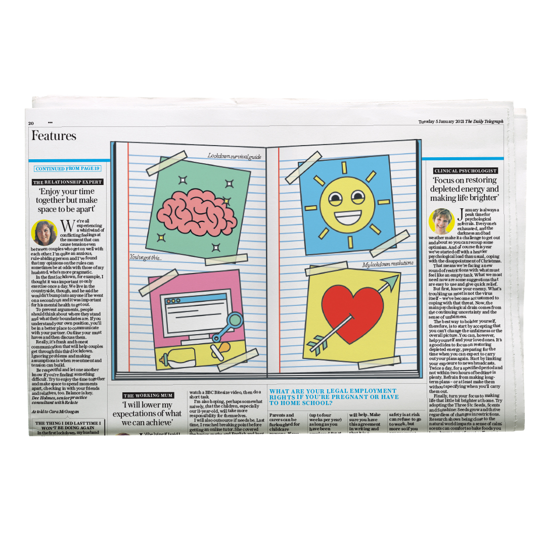 Lockdown no.3 (inside) - 5 January 2021