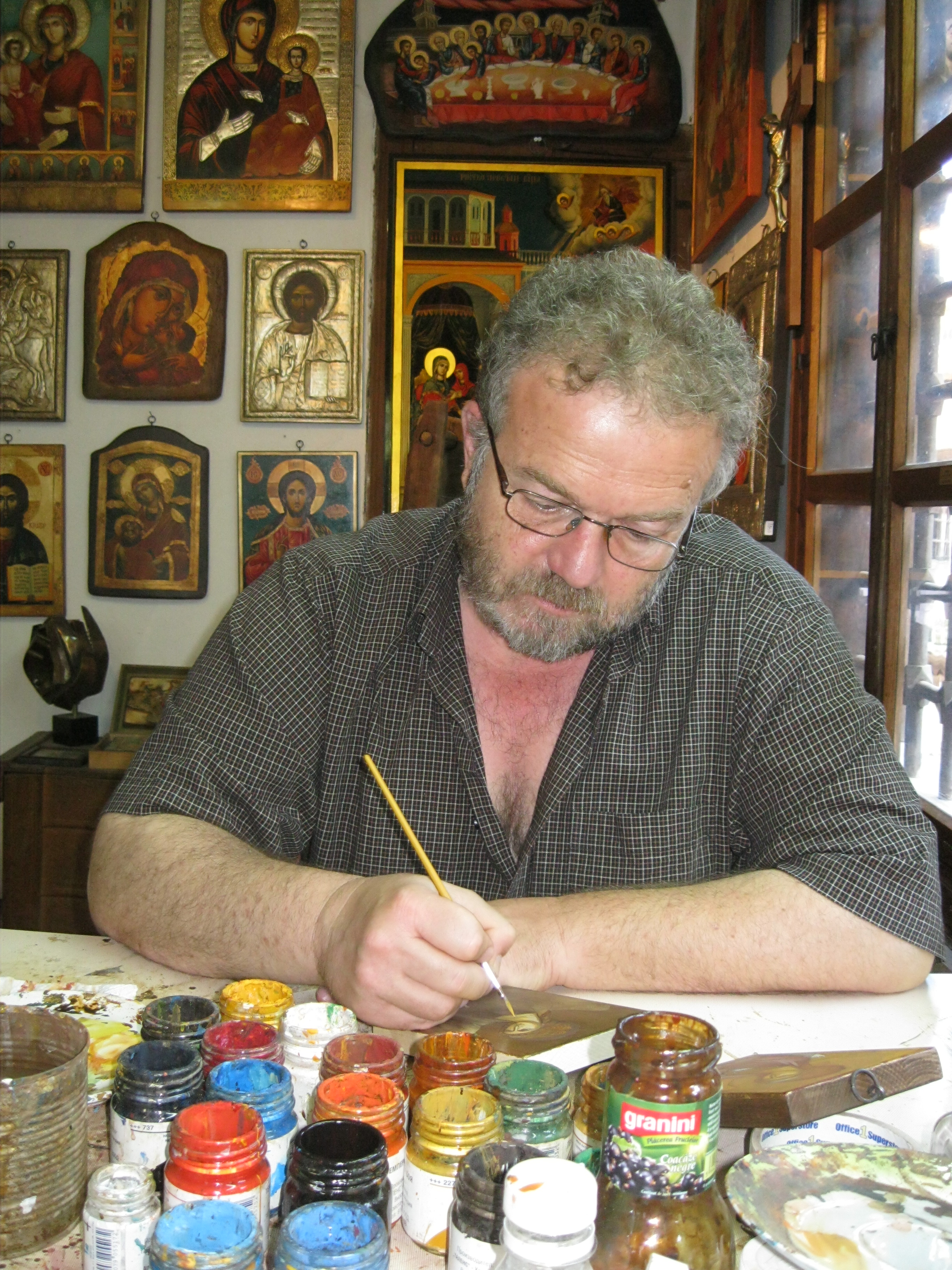 Process of making an Orthodox icon