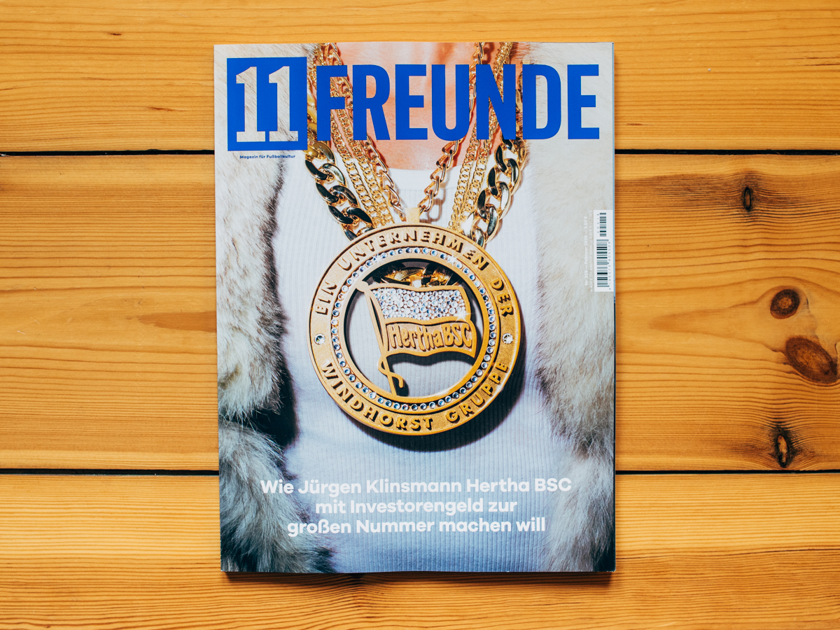 11 Freunde / Hertha und J&uuml;rgen Kliensmann Cover Story / January 2020