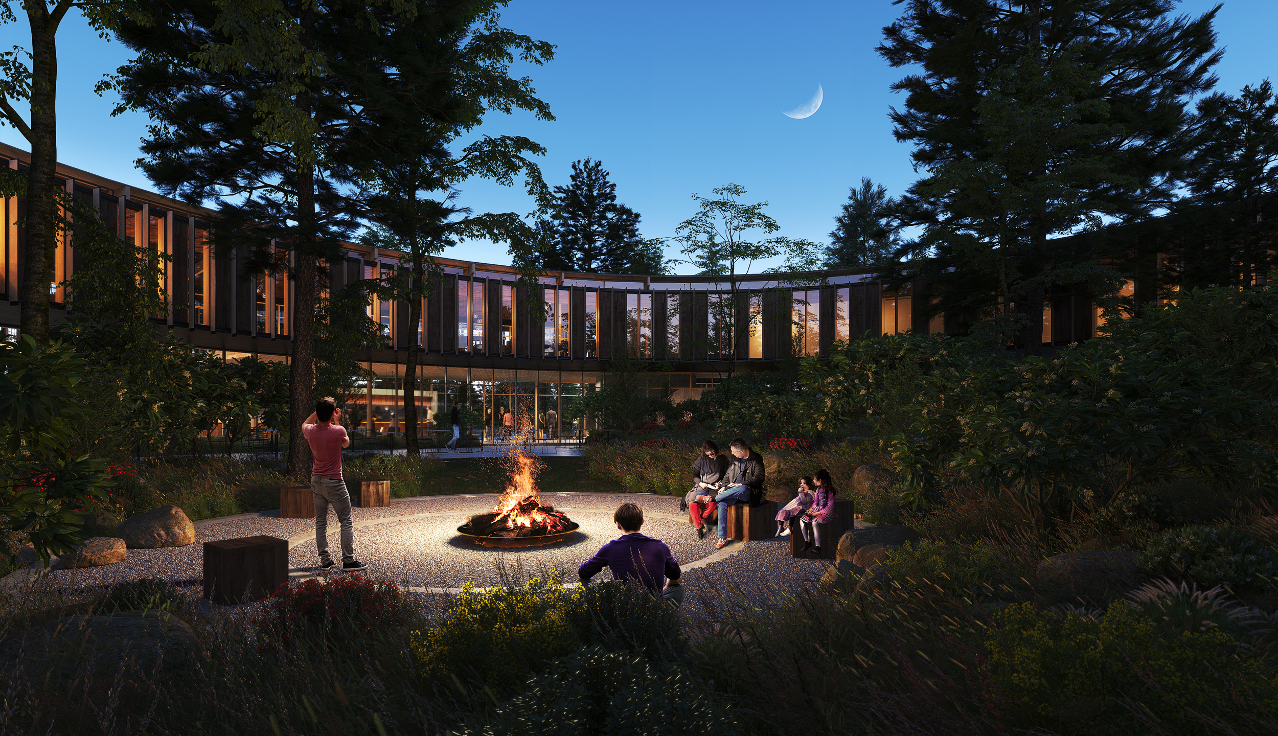 Nature Hotel / Dissing + Weitling