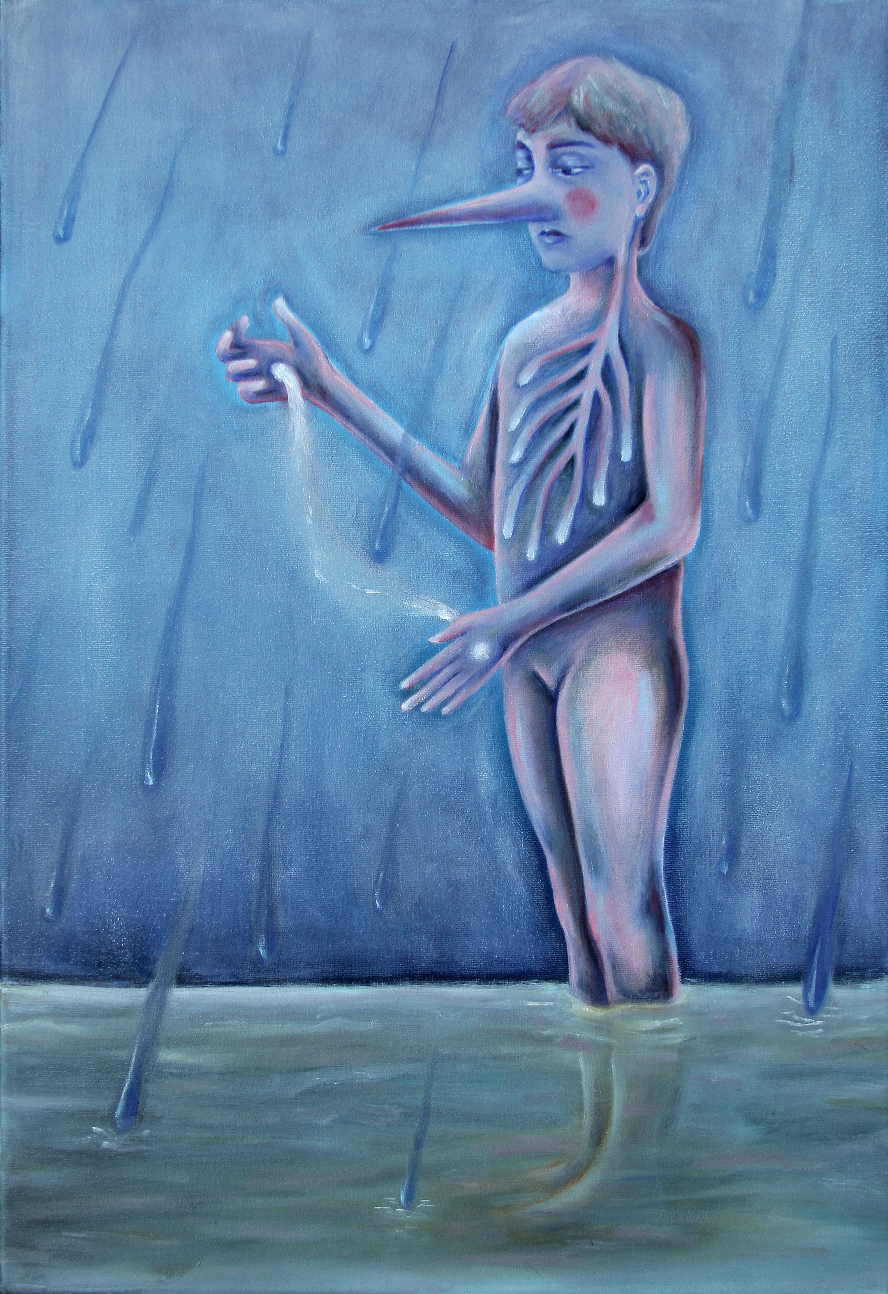 The Keeper of November's Secrets, 2021 - 24 x 16 in