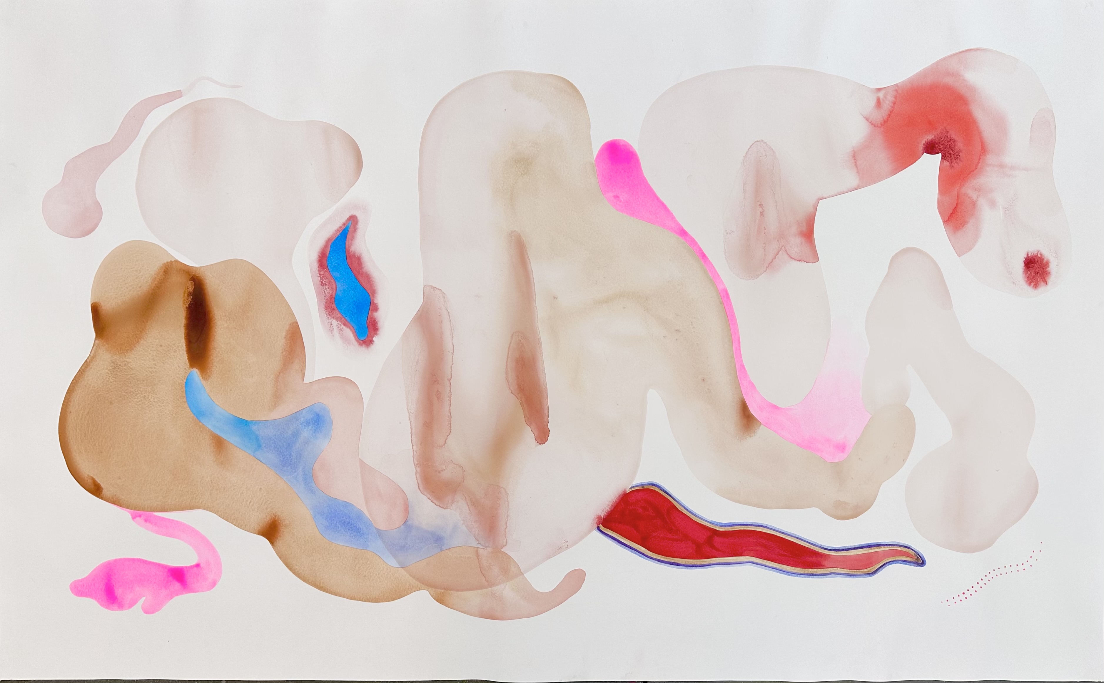 cunt in the sky, 32" x 50" 