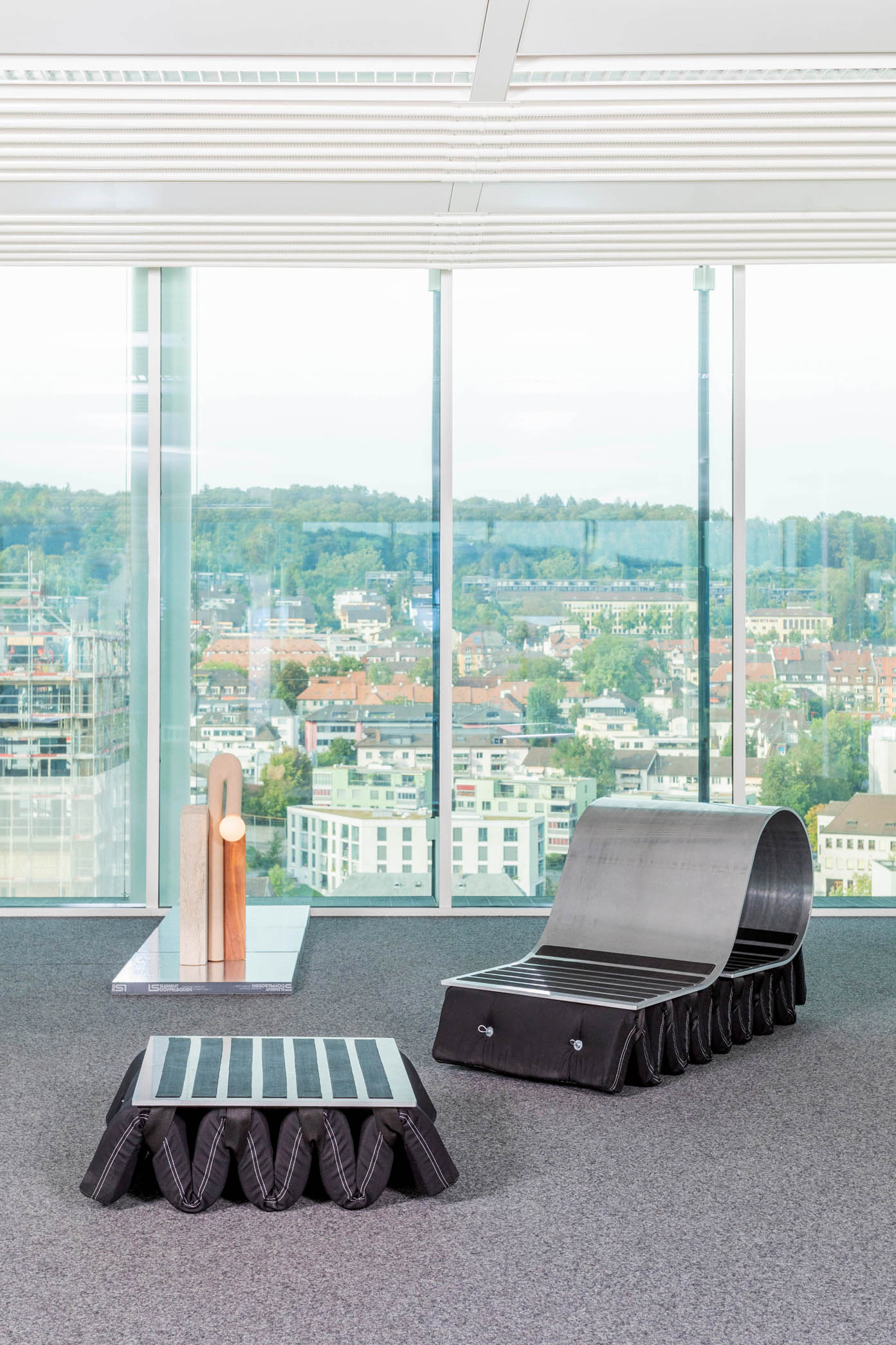 GREGORY TSANTILAS & ANGELIKI PAPAVASILEIOU Untitled (Chair + Ottoman)