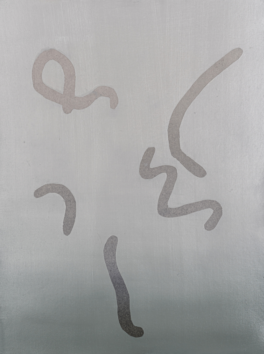 untitled, oil and watercolor on paper, 41 x 31 cm, 2019