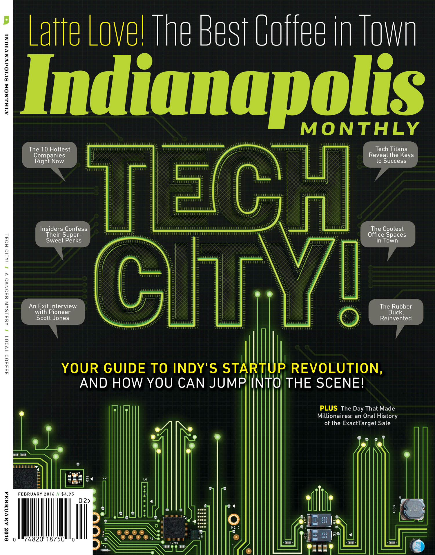 Indianapolis Monthly – Tech City – February 2016