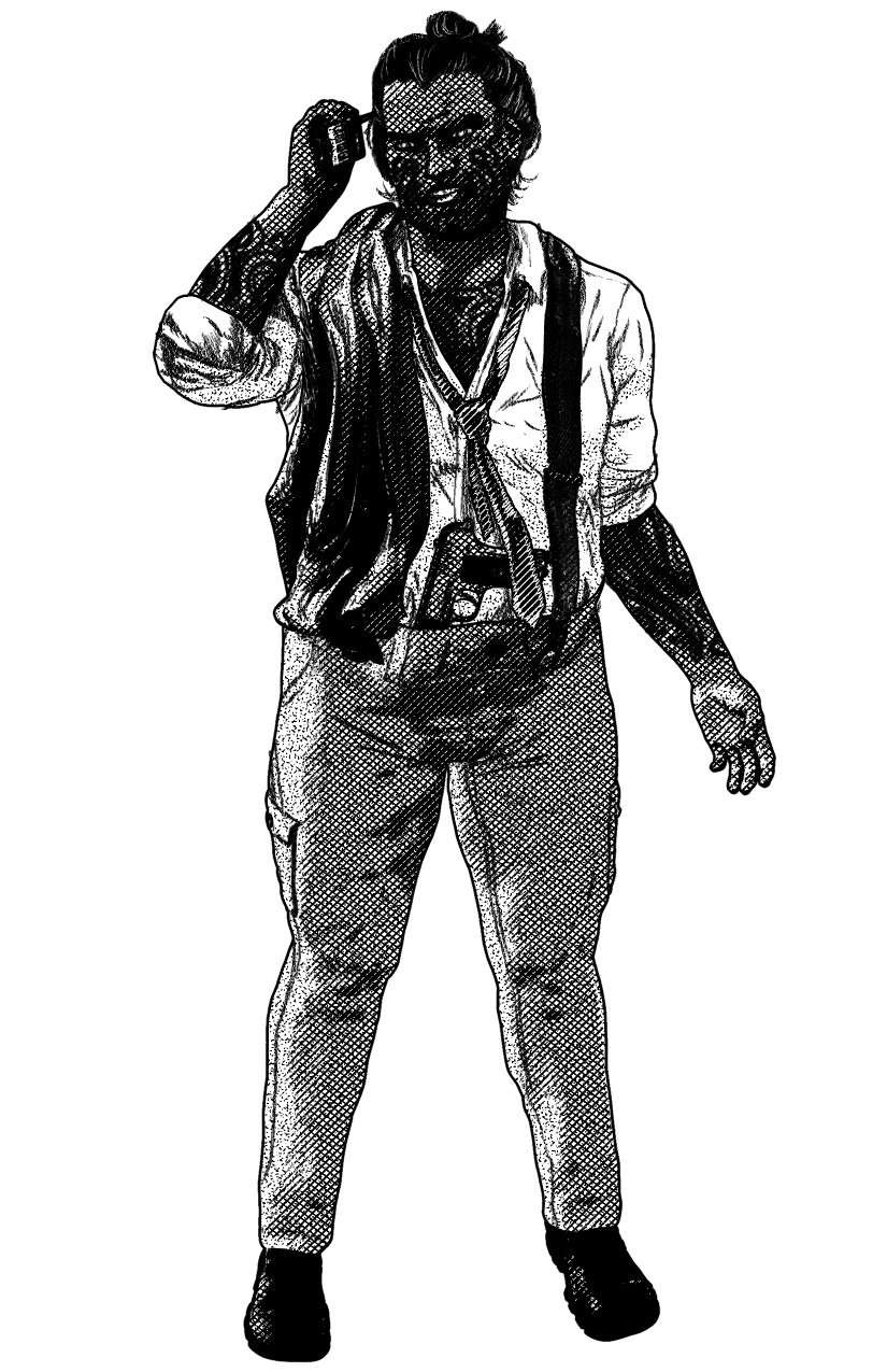 Character design for 'Breach'