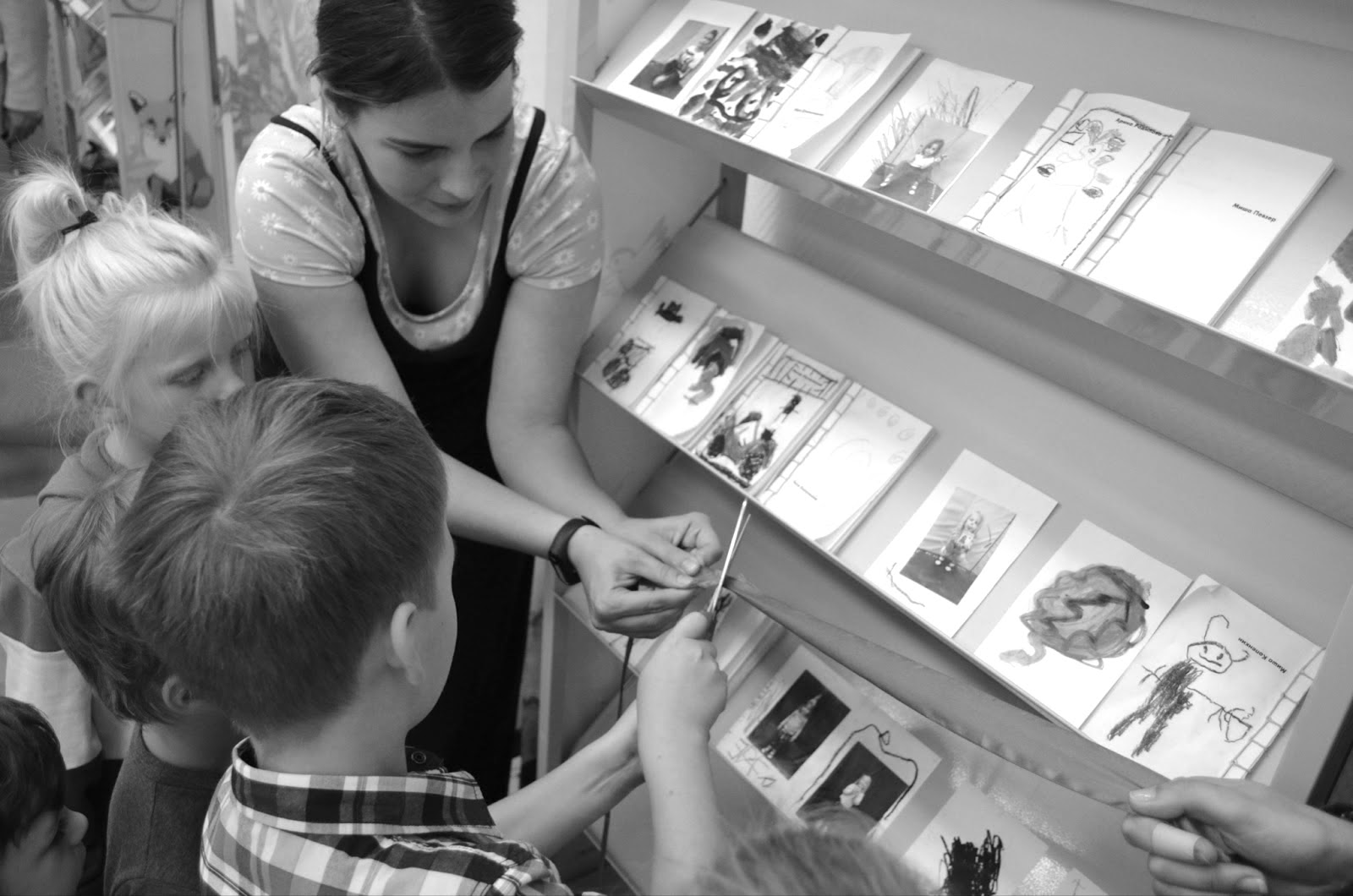 Bookmaking summer program for early years children (2.5-6yrs) by Dinara Asadulina and Christos Kakouros