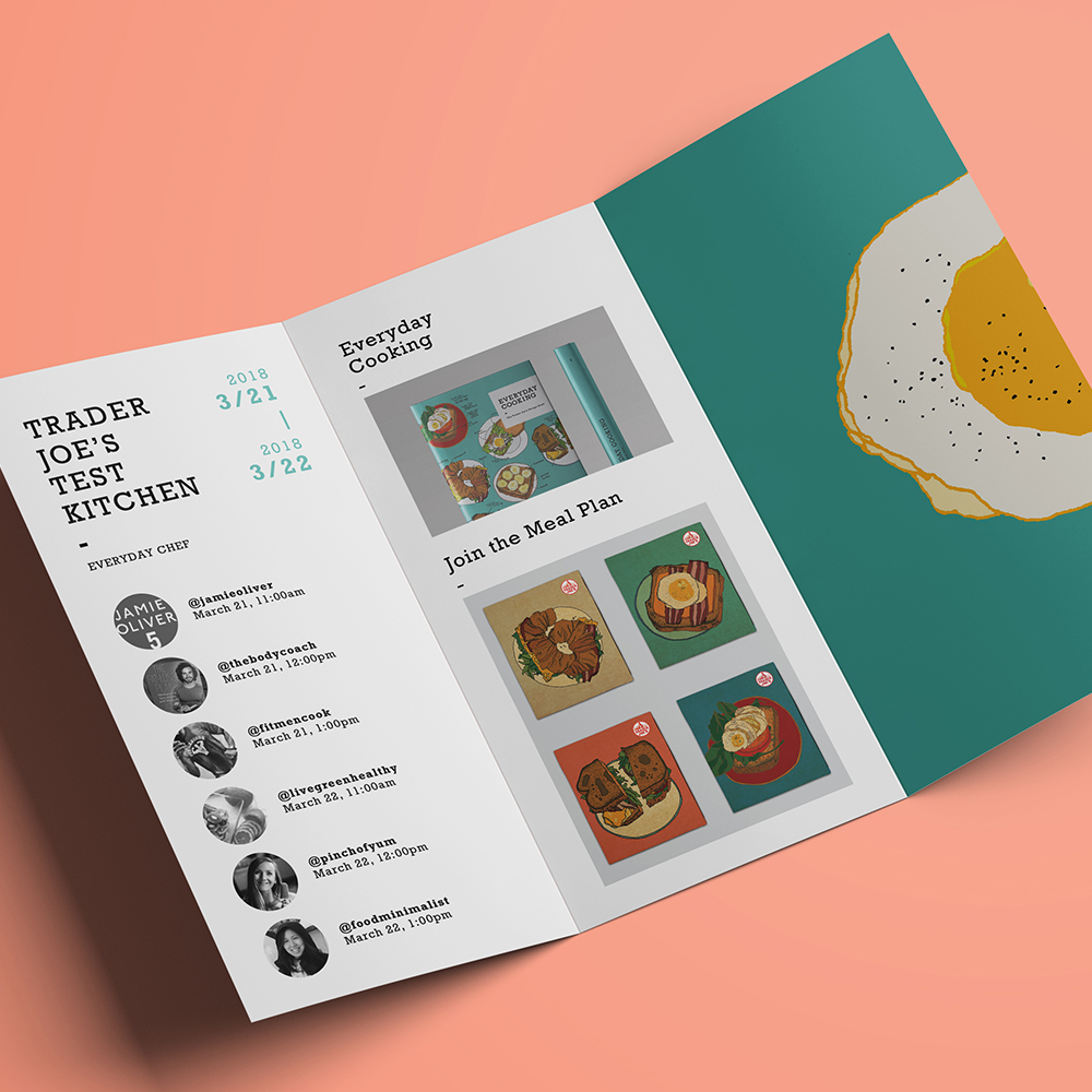 Brochure for the event