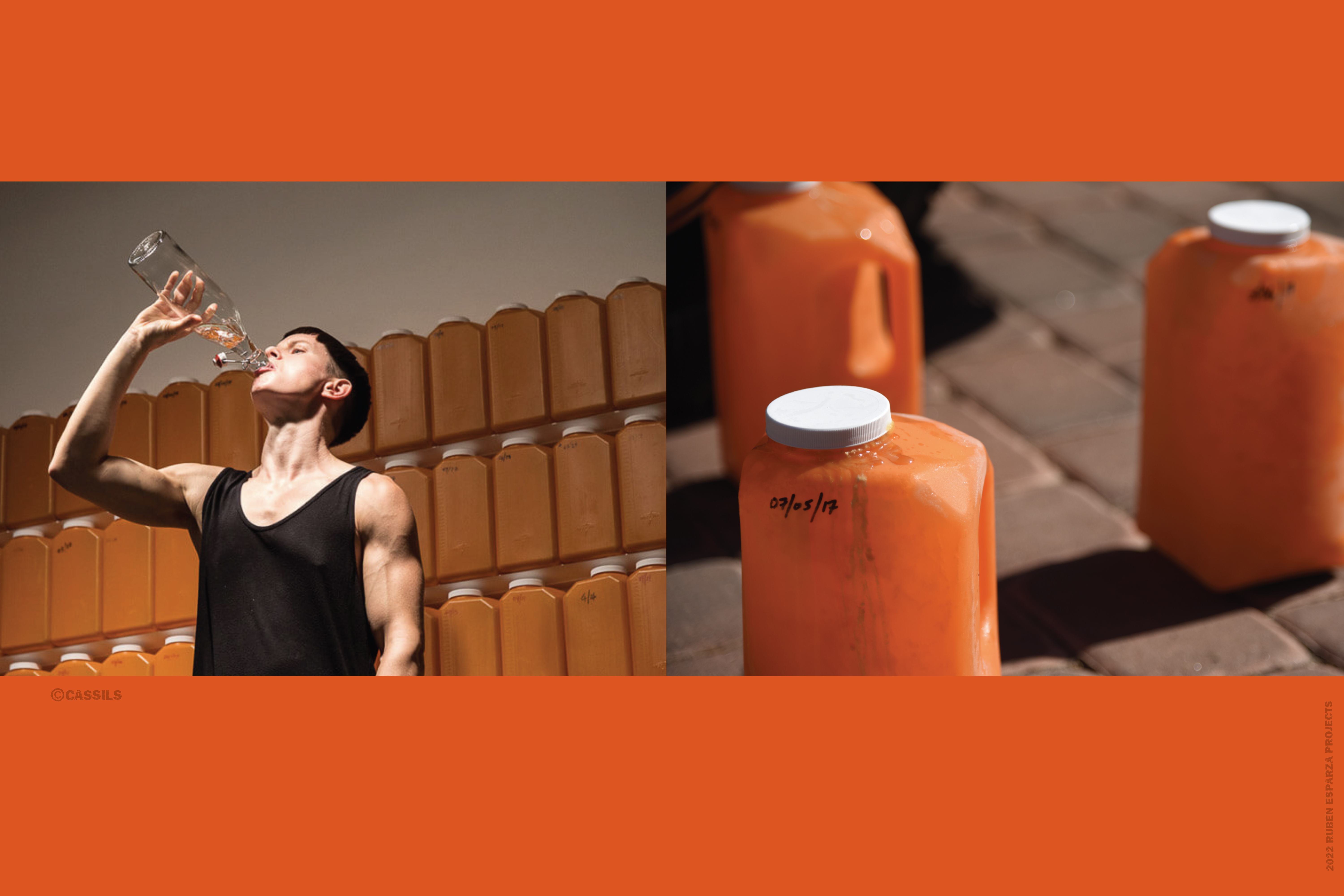 Cassils PISSED, 2017