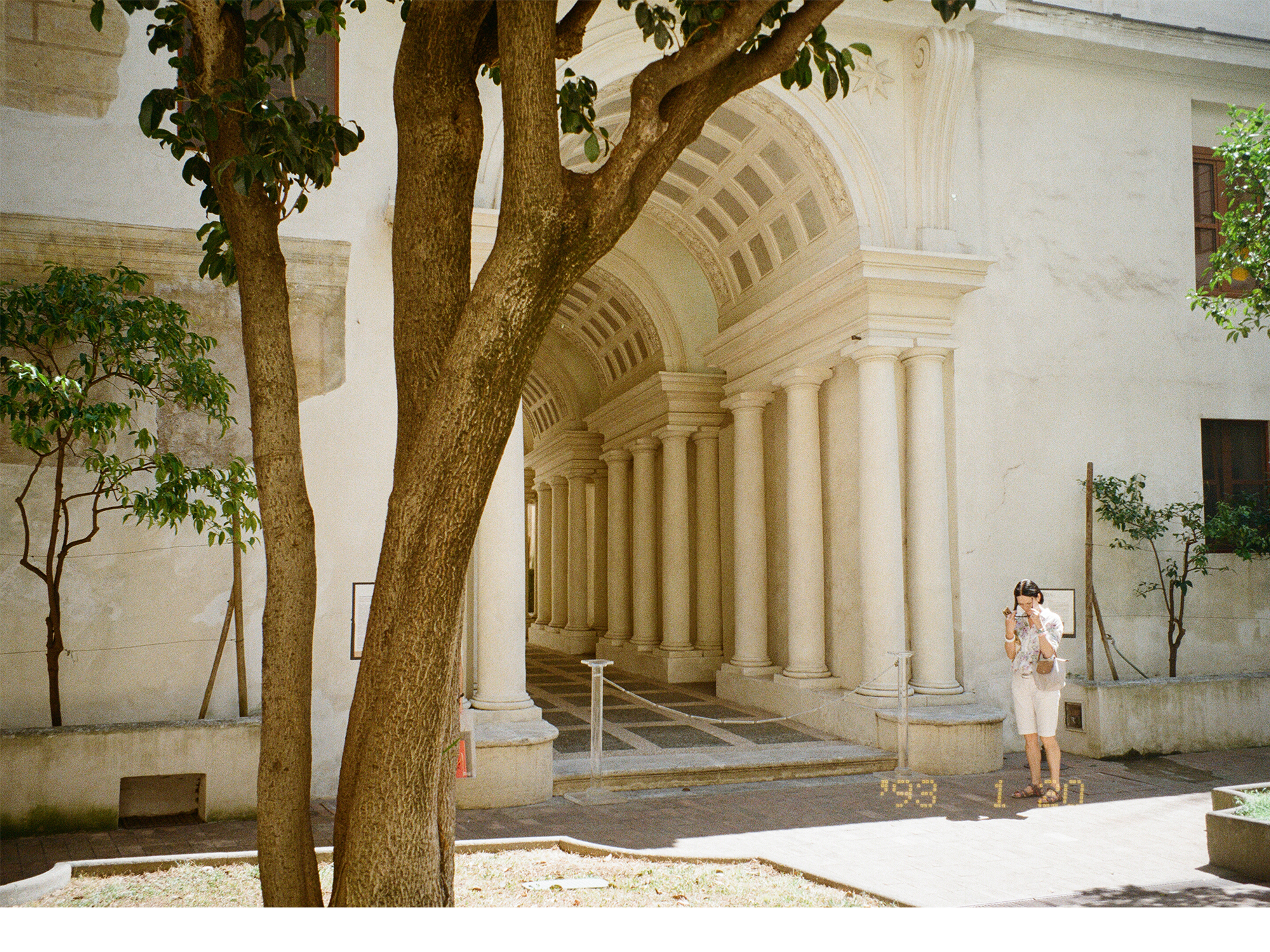Galleria Spada by Francesco Borromini taken in 2023