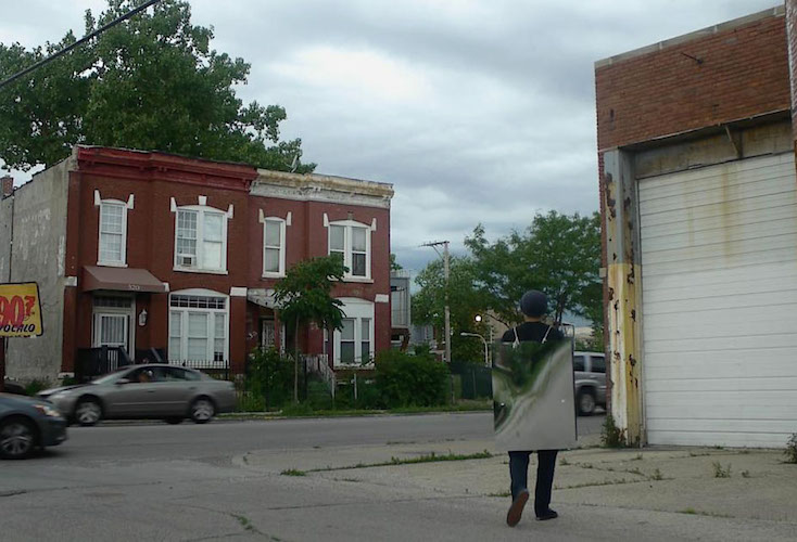 Film still from Retroreflector by Daniel Giles and Andrew Mausert-Mooney