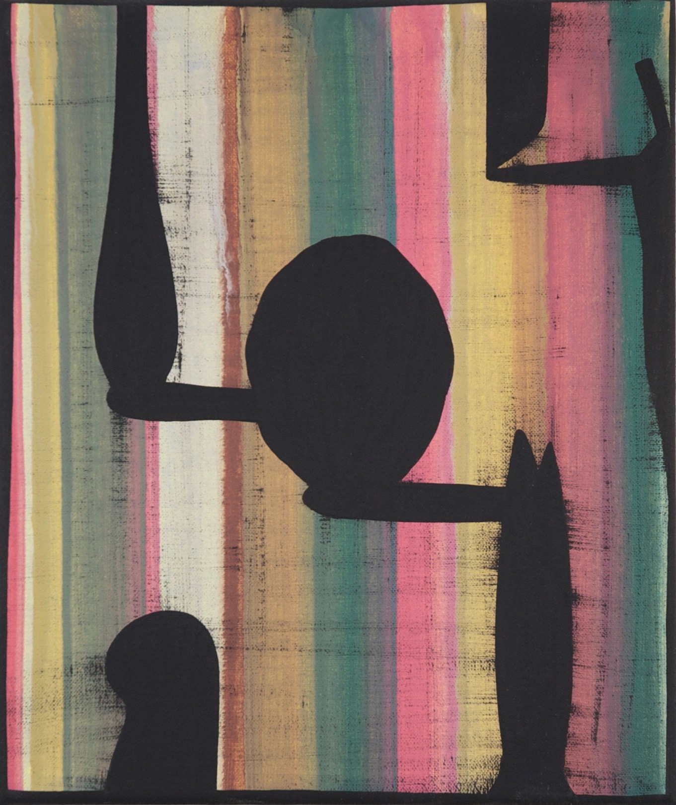 Untitled 2006, acrylic on canvas, 30 x 25 cm