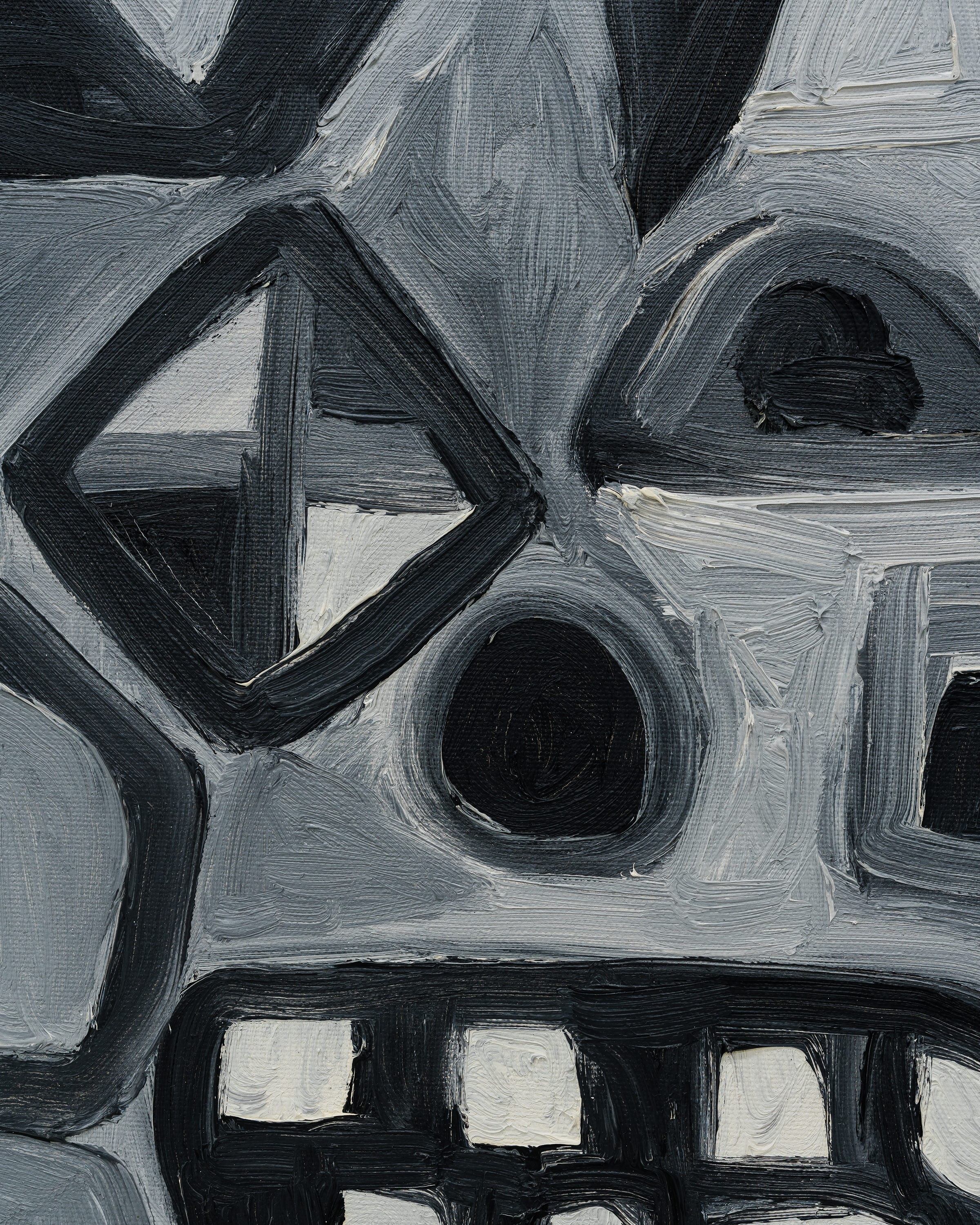 Clown 1, 2010 (Detail View)14 x 11 "