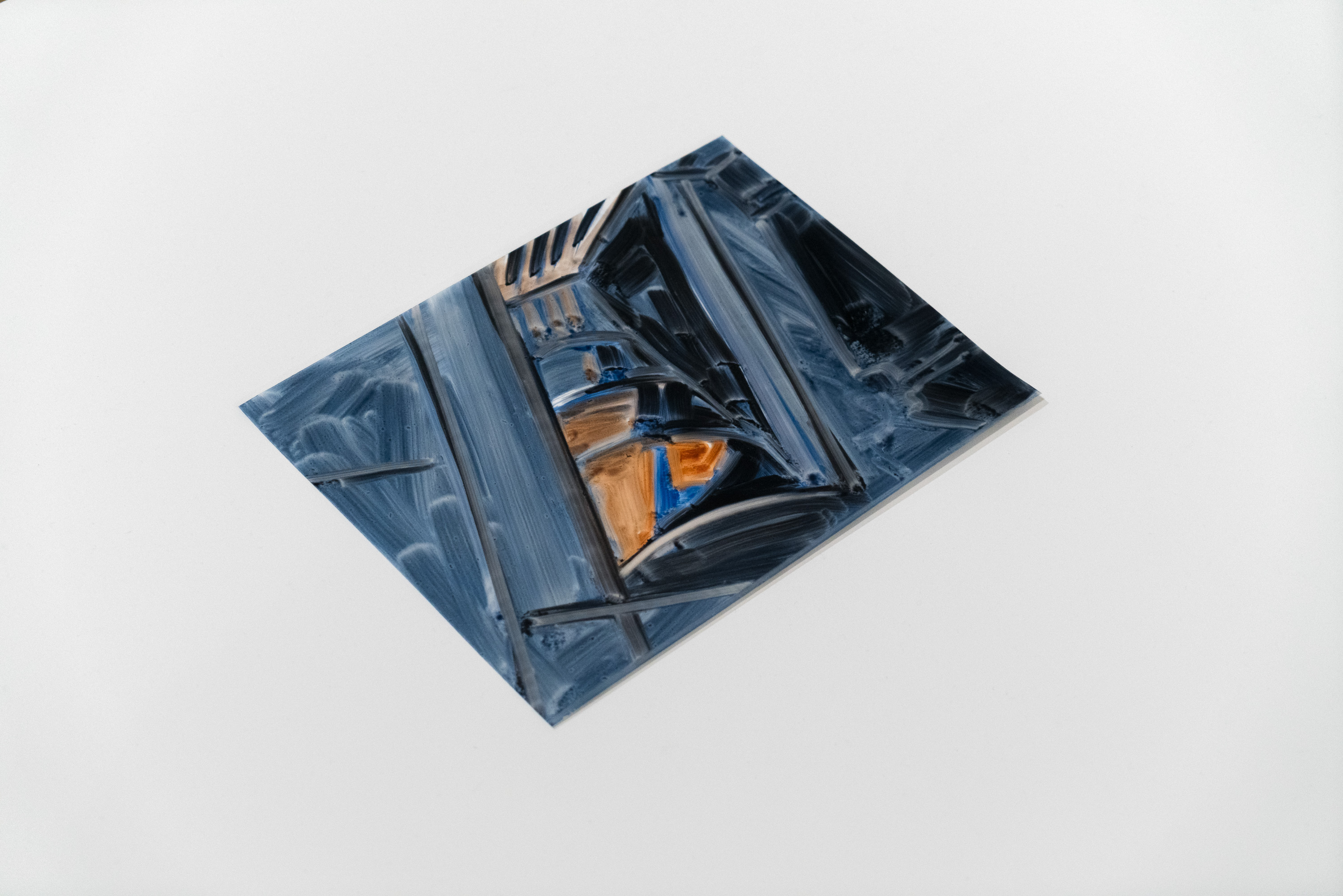 oil on yupo, 9 x 12 inches, 2024