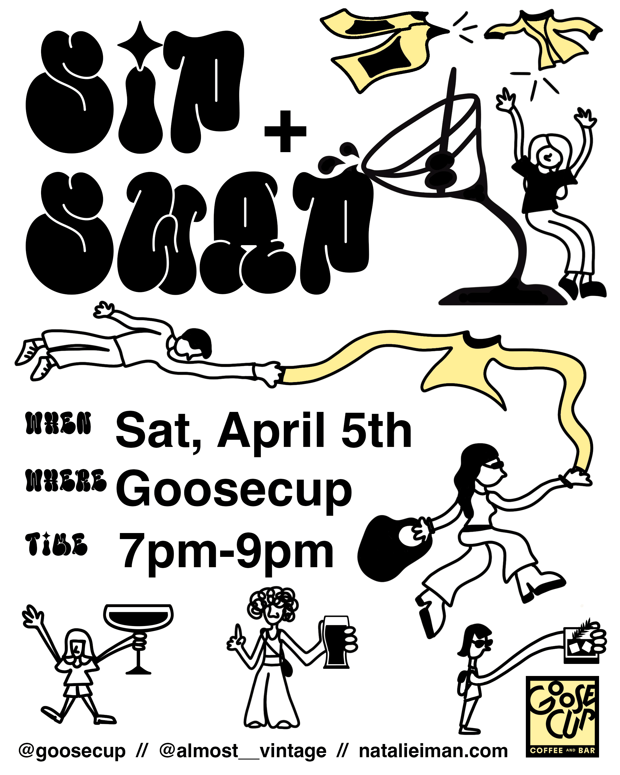 event flyer, spring 2025