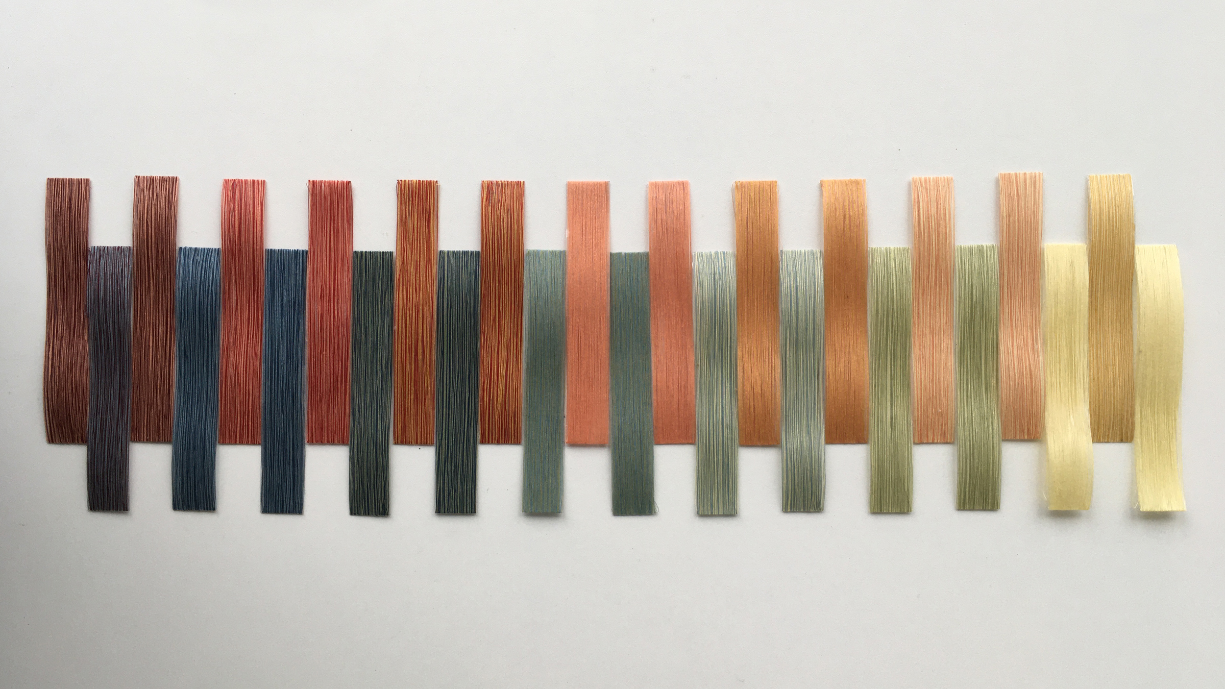 thread colour studies