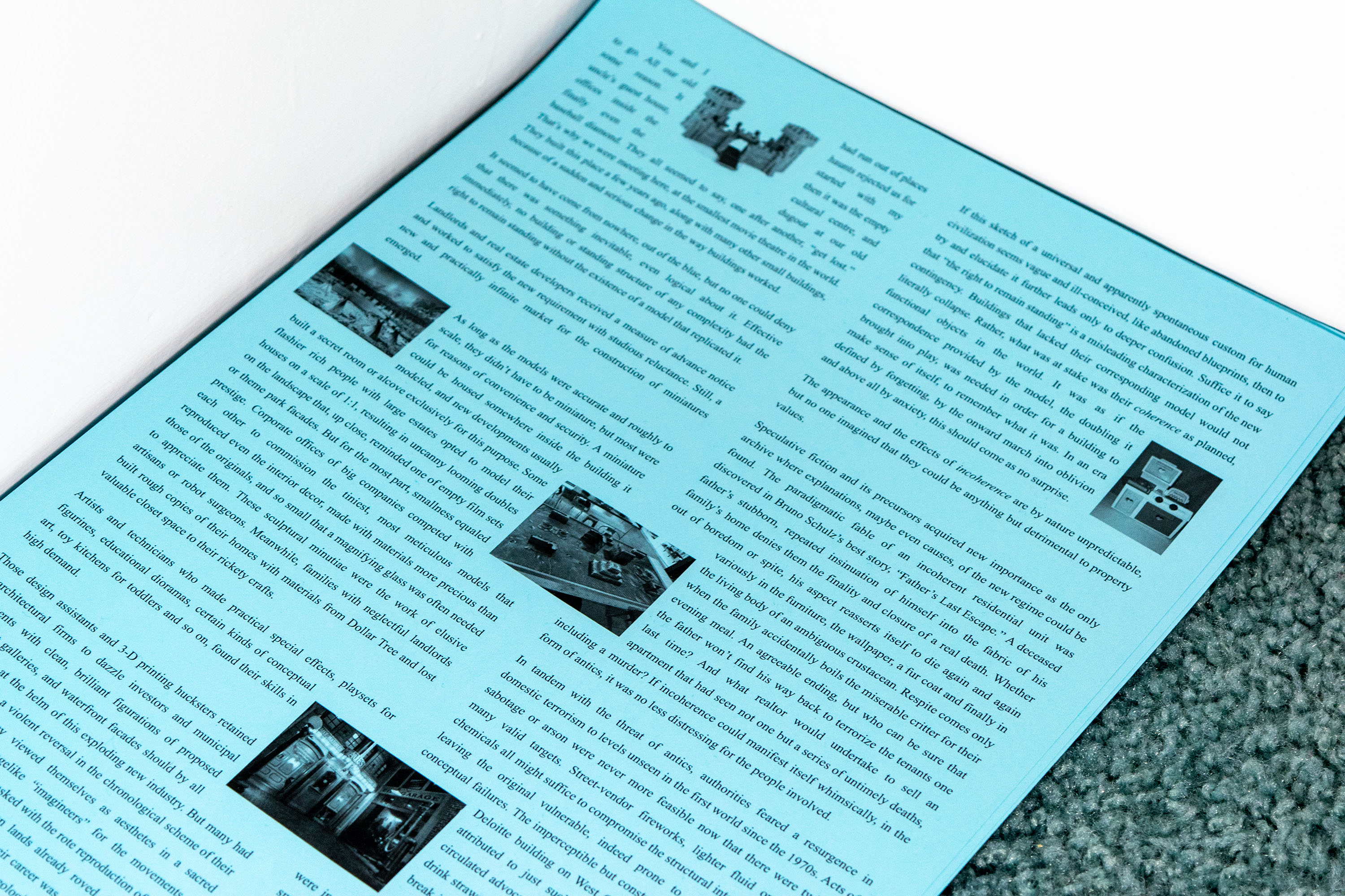 Two Blue Print (detail)