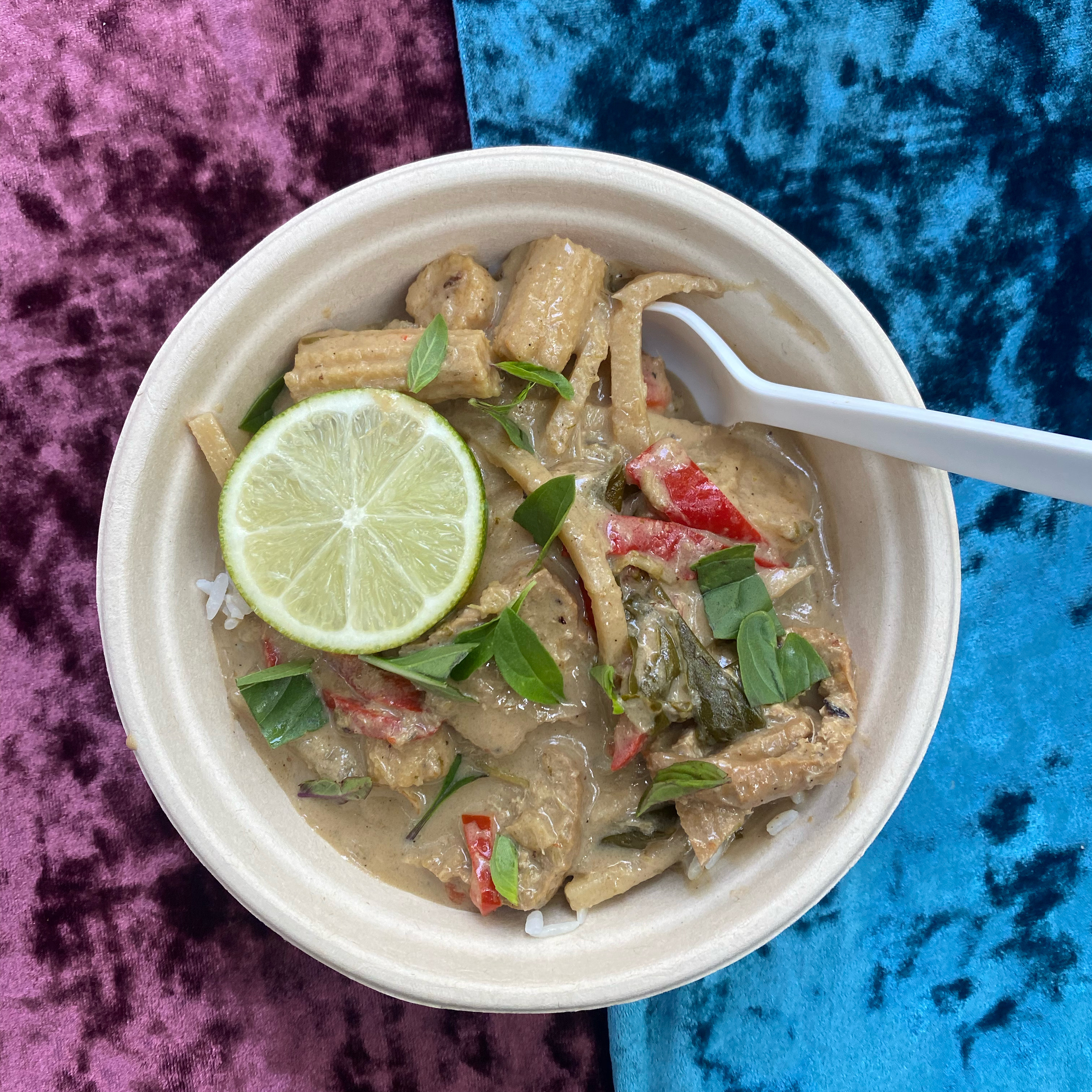 massaman curri for a friend's backyard concert