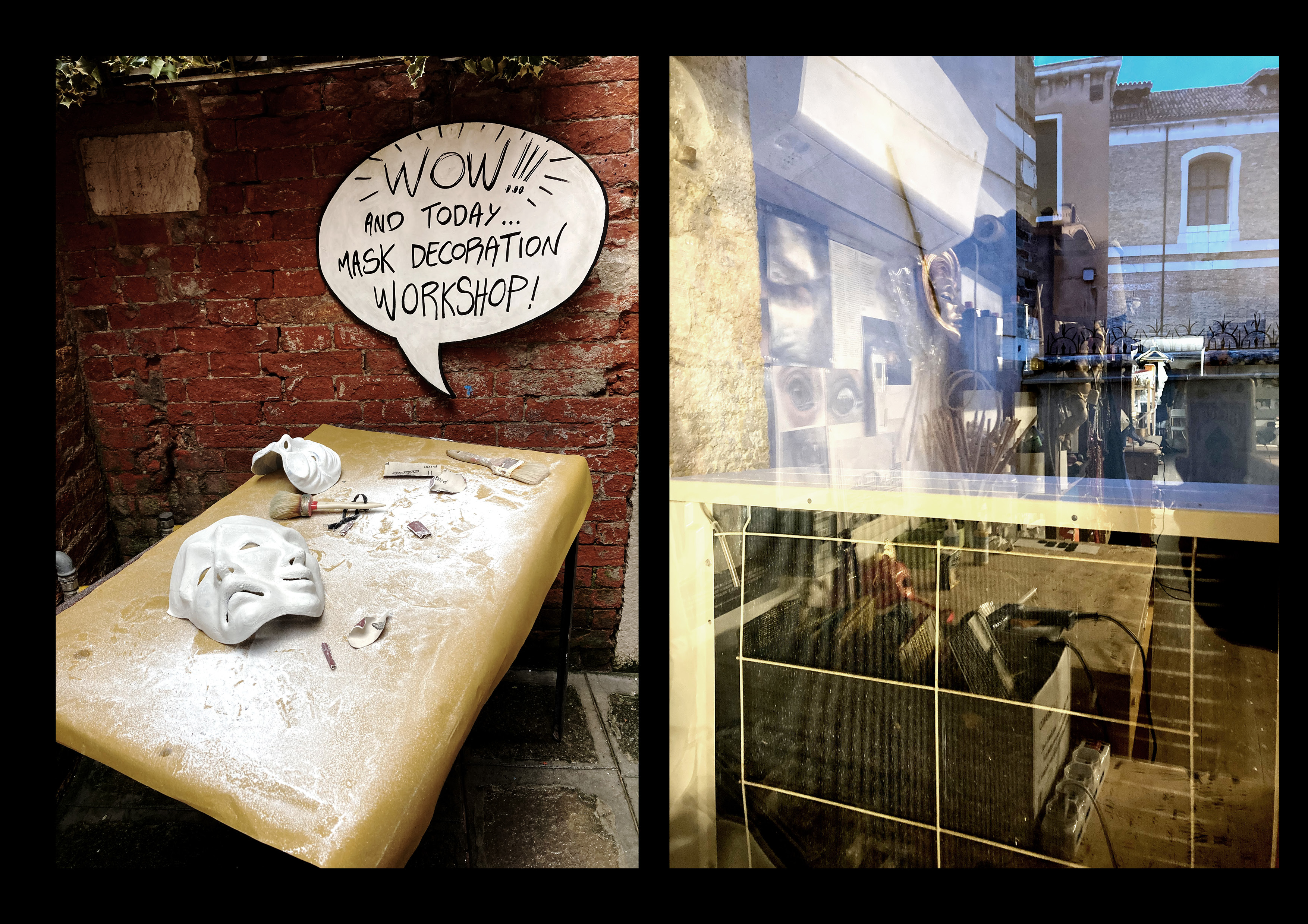 Work surrounding at Tragicomica. @cutterfly 2025
